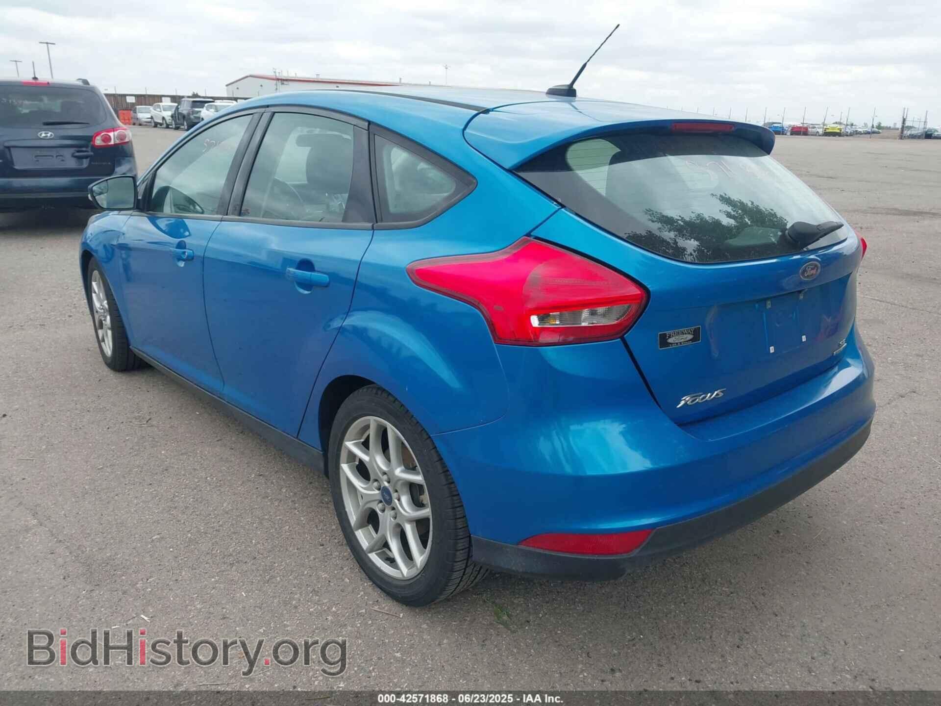 2015 FORD FOCUS - VIN: 1FADP3K2XFL327404 - Фото 3