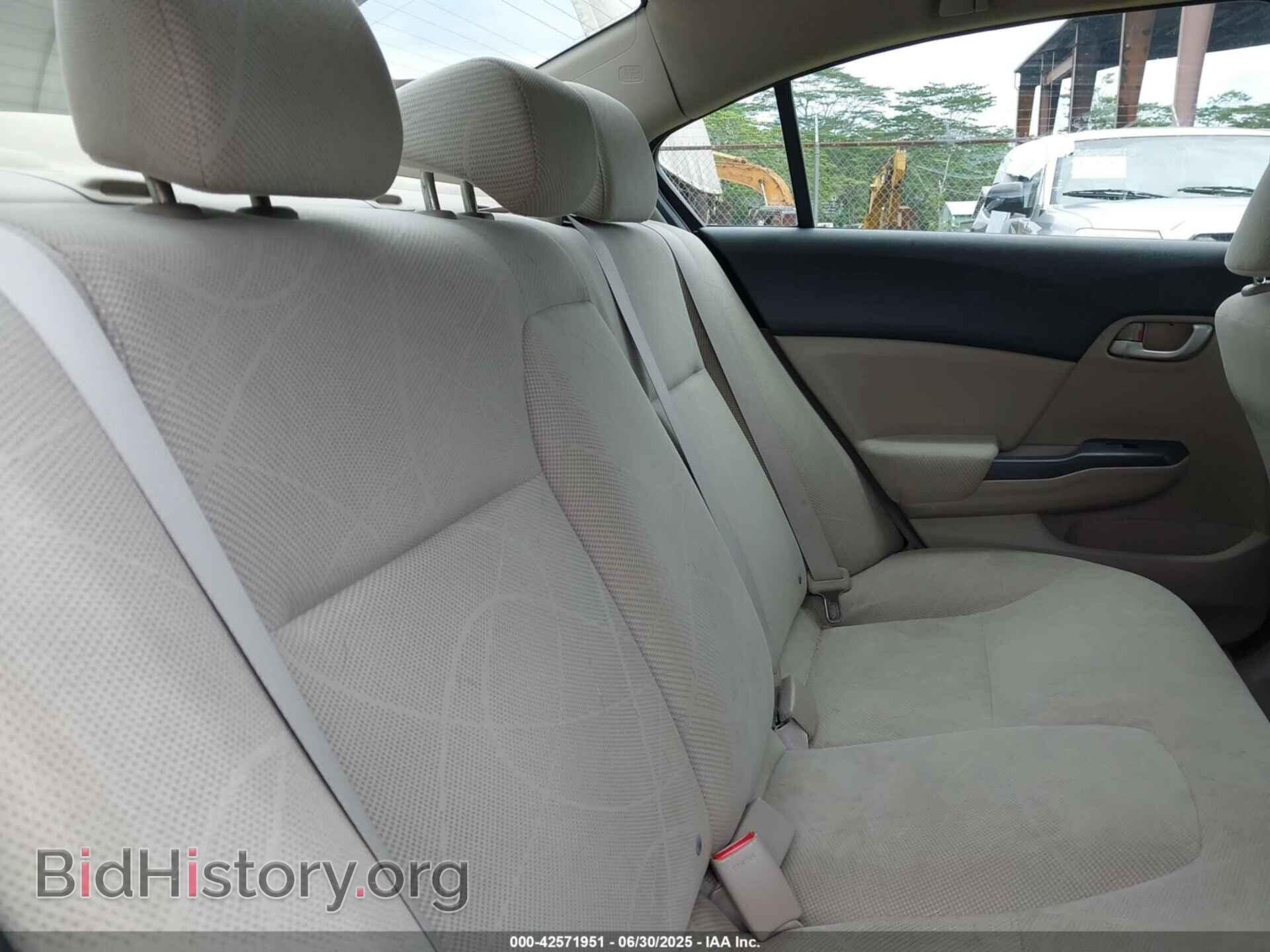 2012 HONDA CIVIC - VIN: JHMFB2F5XCS002834 - Фото 8