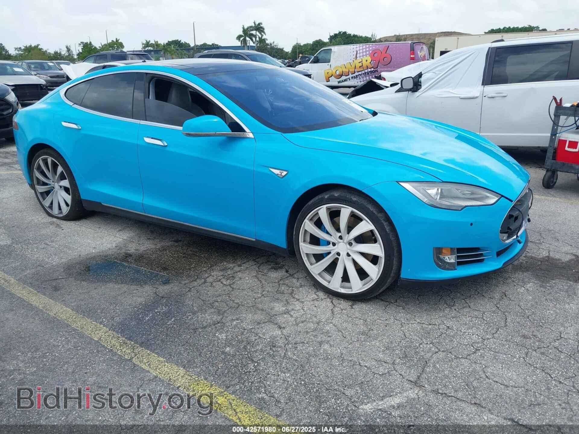Photo 5YJSA1DN9DFP27016 - TESLA MODEL S 2013
