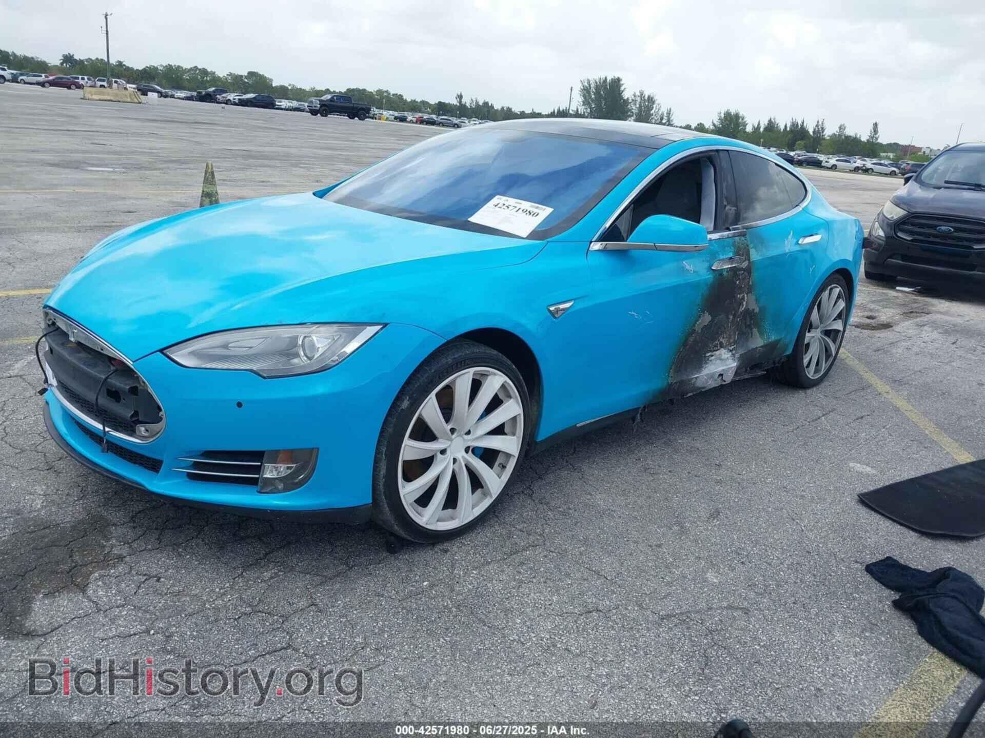 2013 TESLA MODEL S - VIN: 5YJSA1DN9DFP27016 - Photo 2