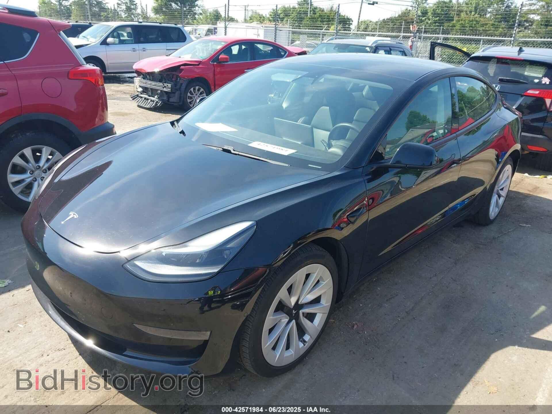 2021 TESLA MODEL 3 - VIN: 5YJ3E1EA3MF977601 - Фото 2