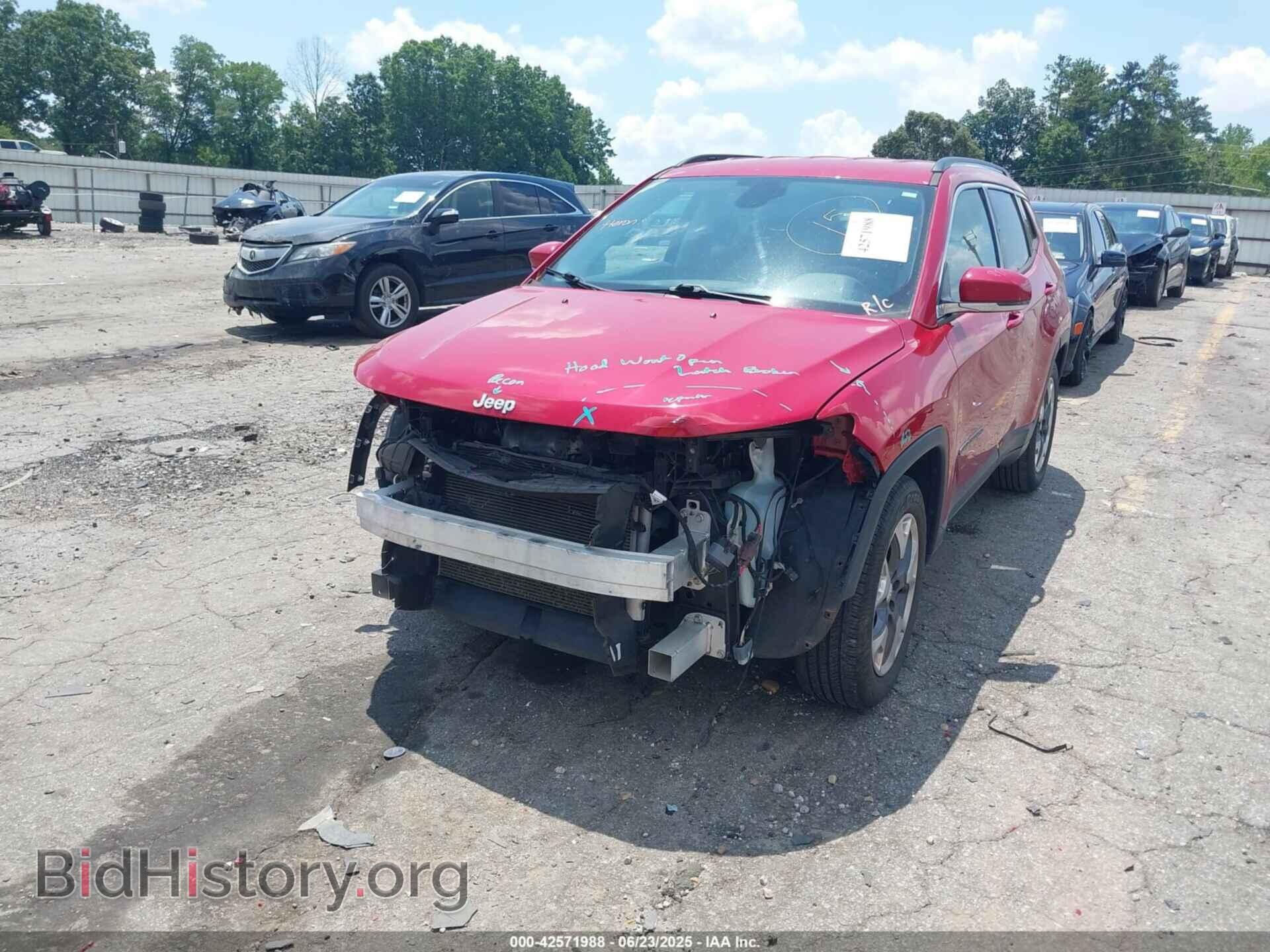 2019 JEEP COMPASS - VIN: 3C4NJCCB7KT802133 - Фото 2