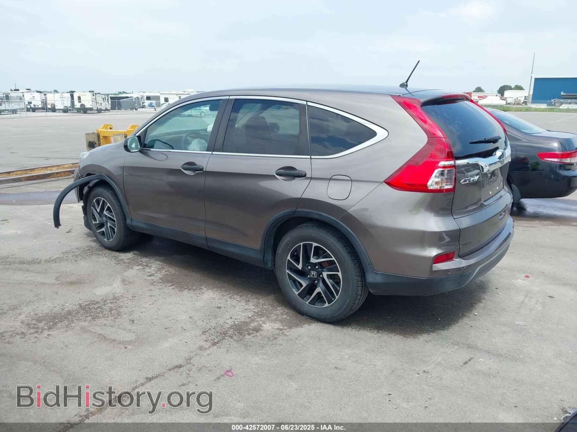 2016 HONDA CR-V - VIN: 5J6RM4H45GL034402 - Фото 3