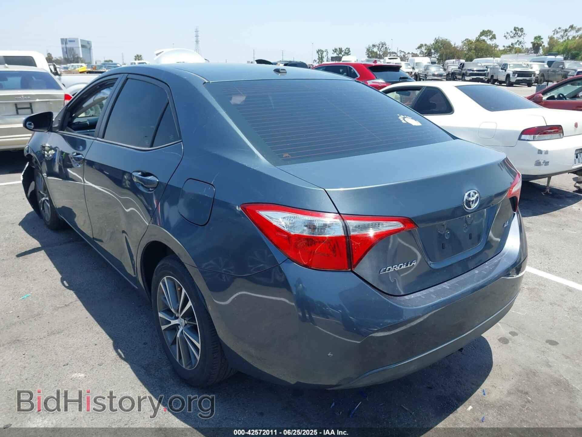 2016 TOYOTA COROLLA - VIN: 5YFBURHE5GP404185 - Фото 3