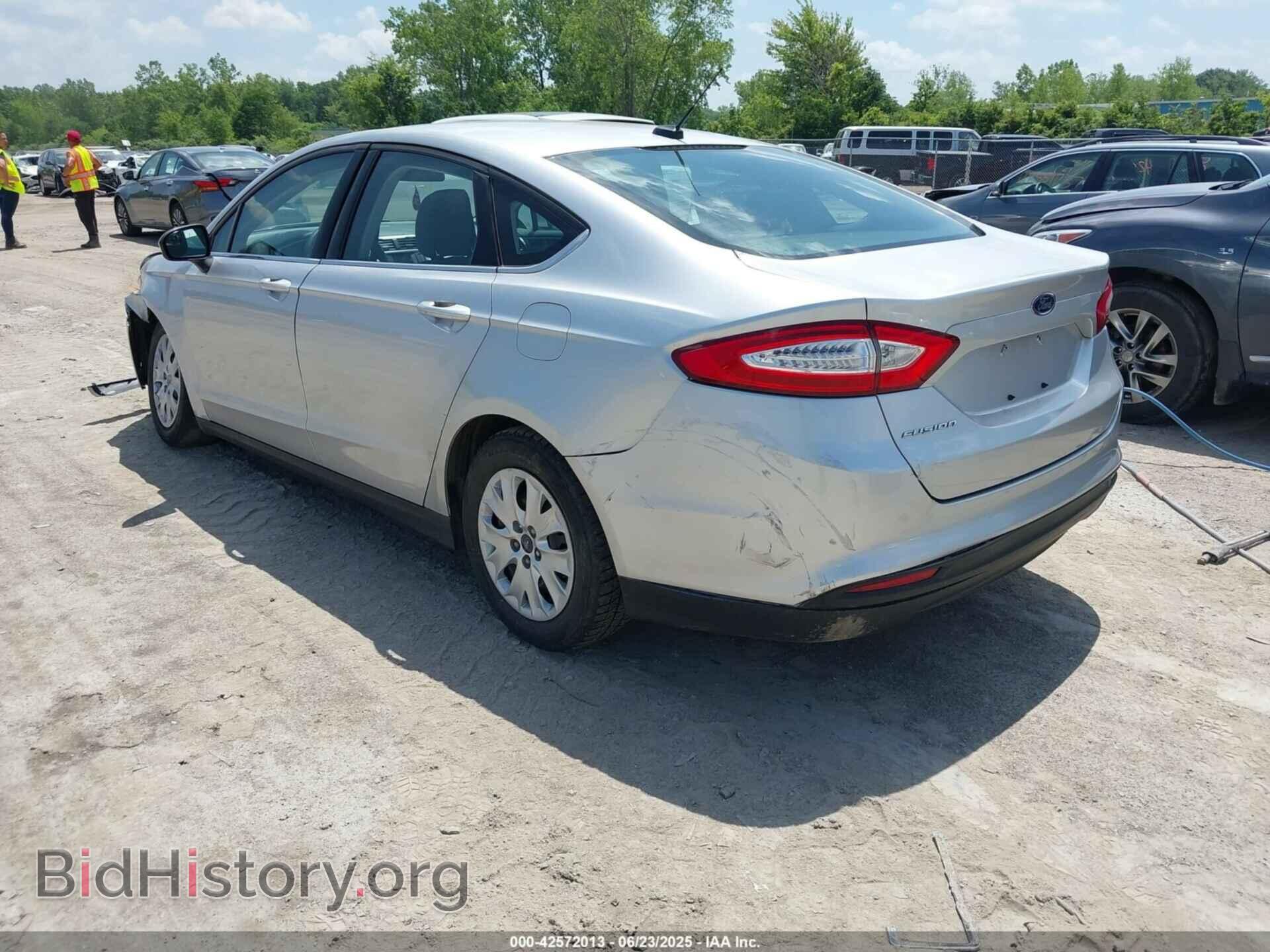 2014 FORD FUSION - VIN: 1FA6P0G73E5395820 - Фото 3