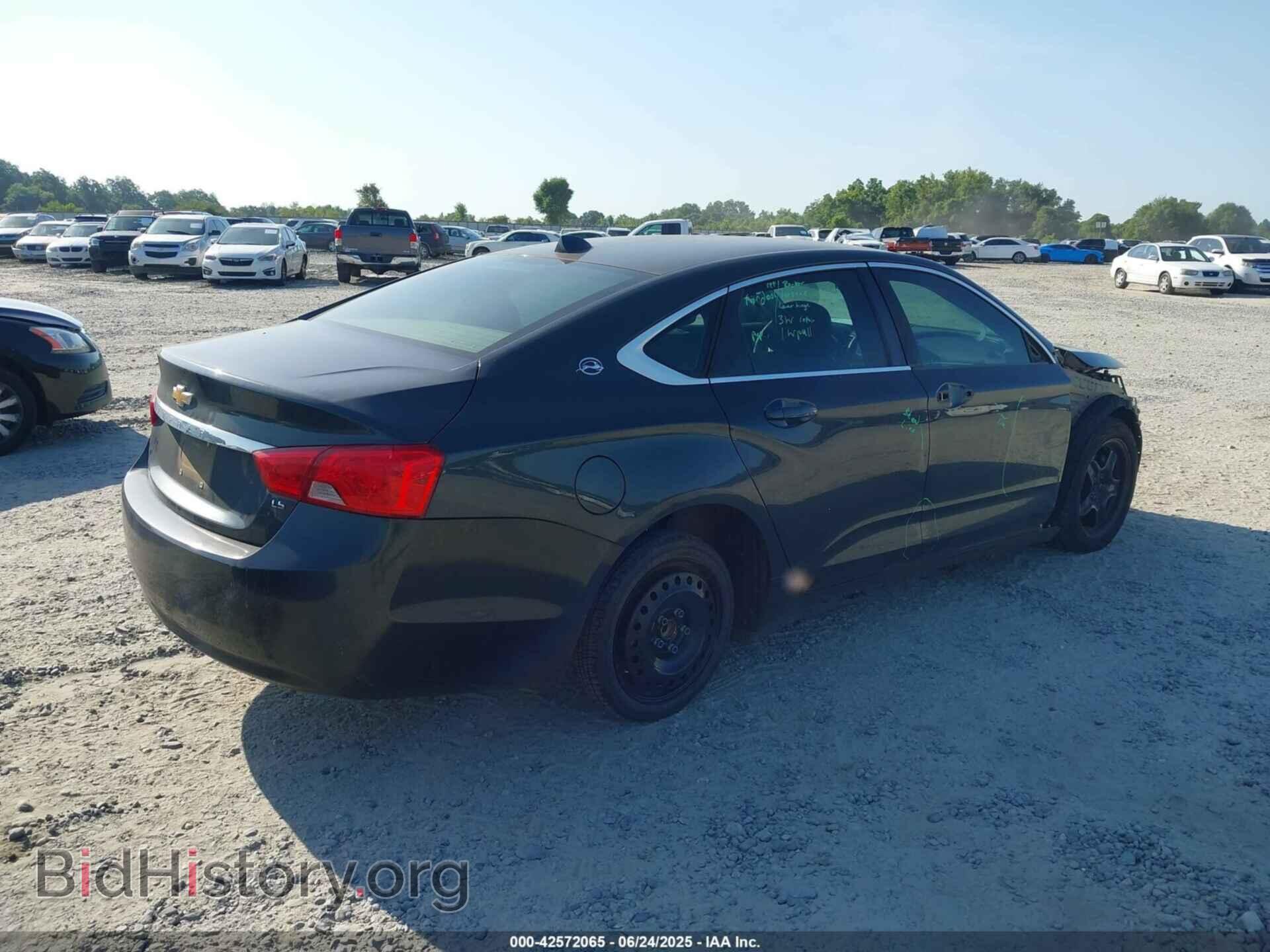 2014 CHEVROLET IMPALA - VIN: 2G11X5SLXE9174989 - Фото 4