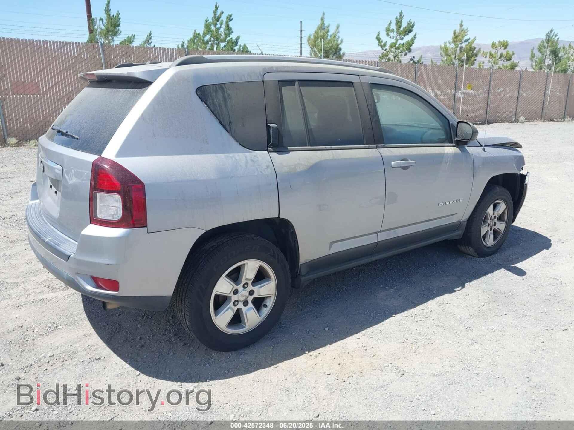 2016 JEEP COMPASS - VIN: 1C4NJCBB2GD577084 - Фото 4