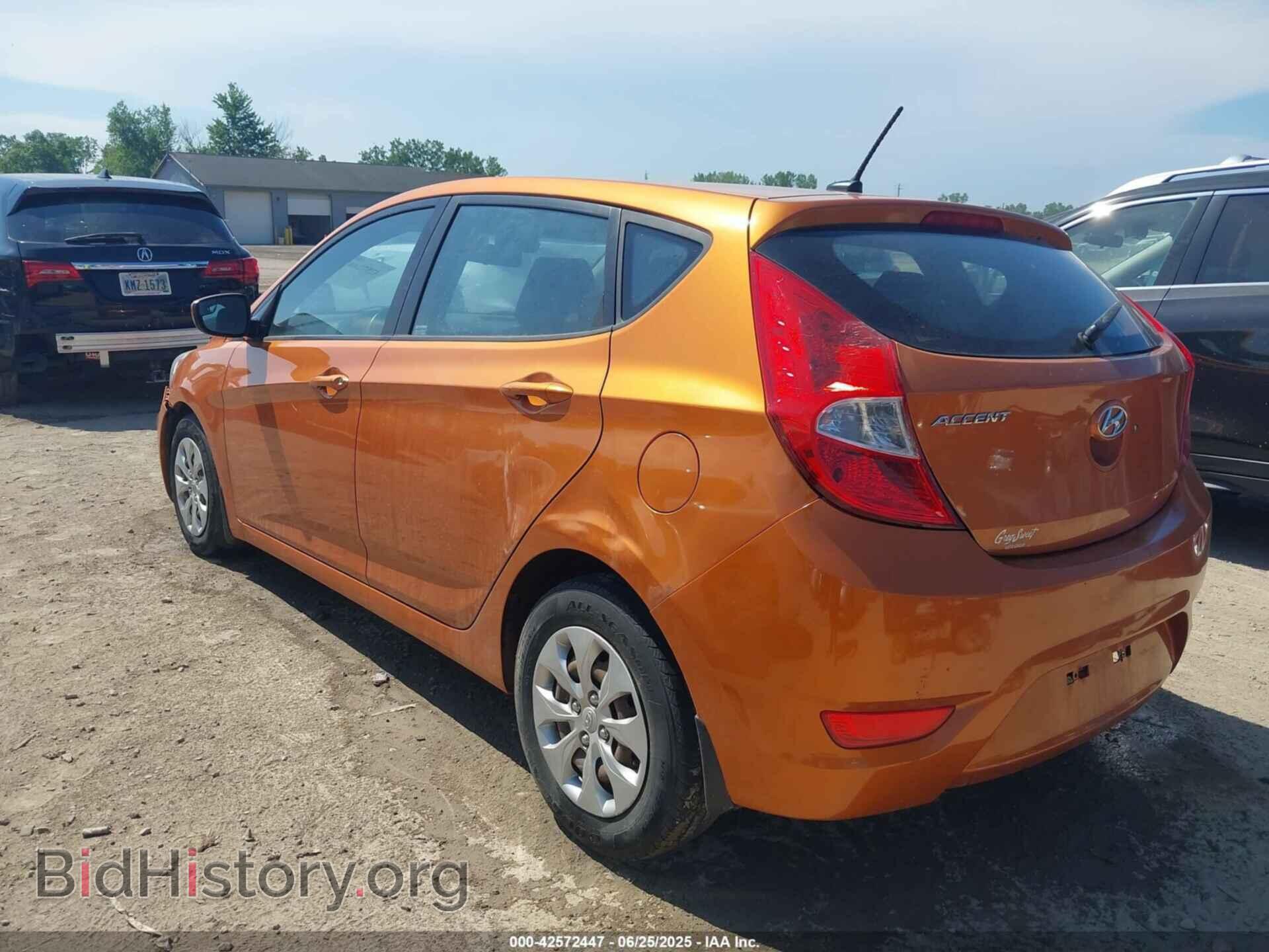 2015 HYUNDAI ACCENT - VIN: KMHCT5AE8FU199520 - Фото 3