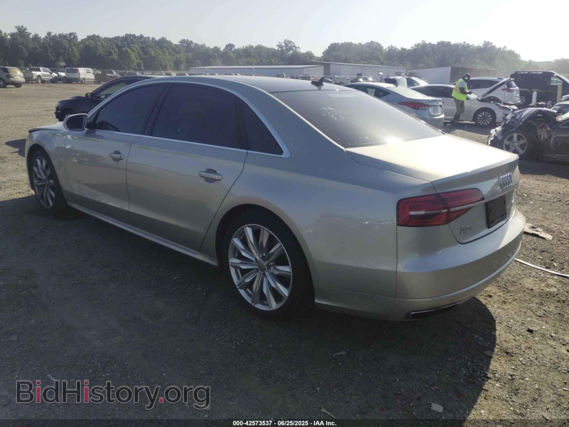 2017 AUDI A8 L - VIN: WAU44AFD3HN014802 - Фото 3