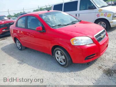 2011 Chevrolet AVEO 1LT, красный — VIN KL1TD5DEXBB141242, IAAI