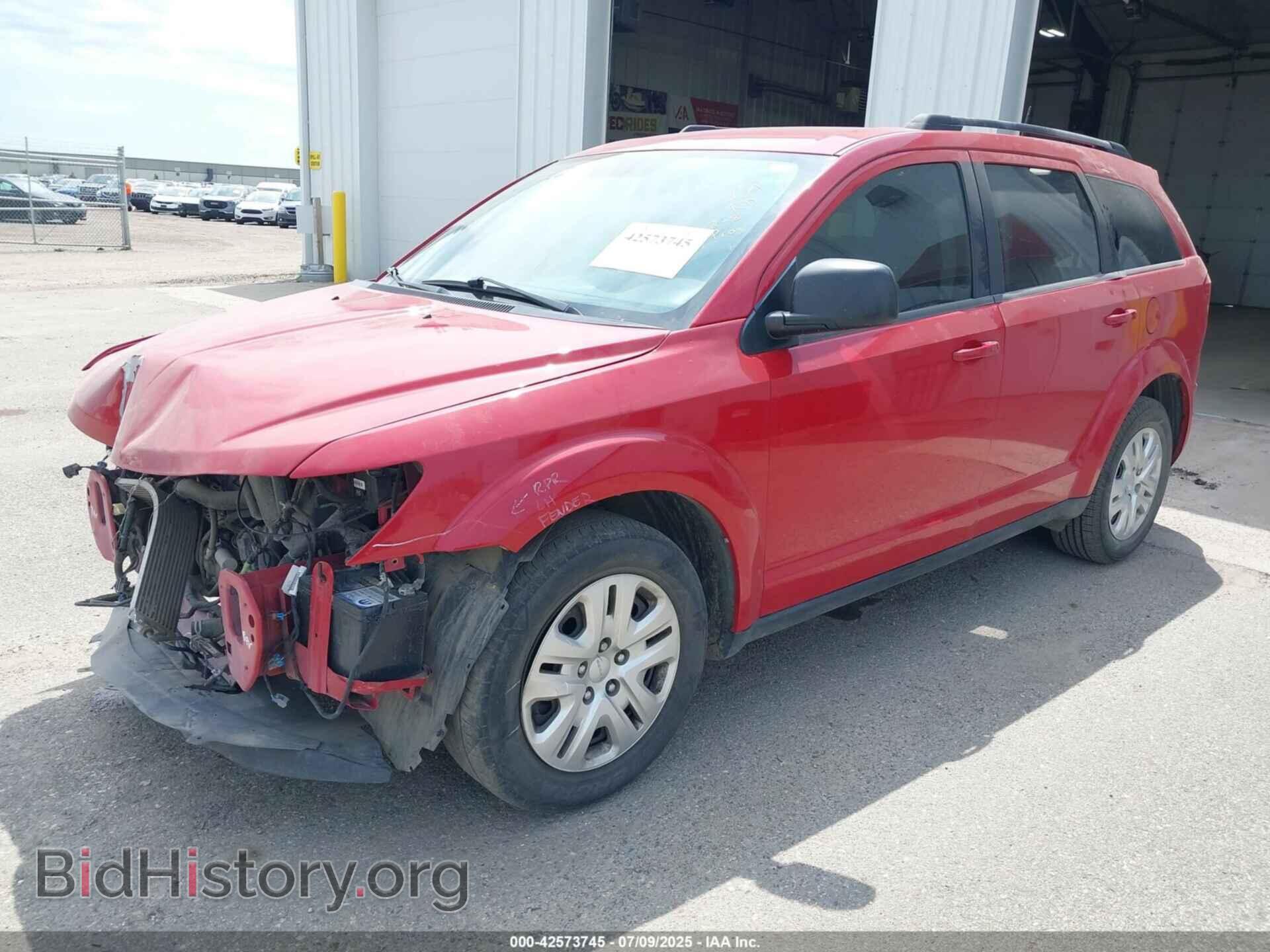 2019 DODGE JOURNEY - VIN: 3C4PDCAB0KT869045 - Фото 2