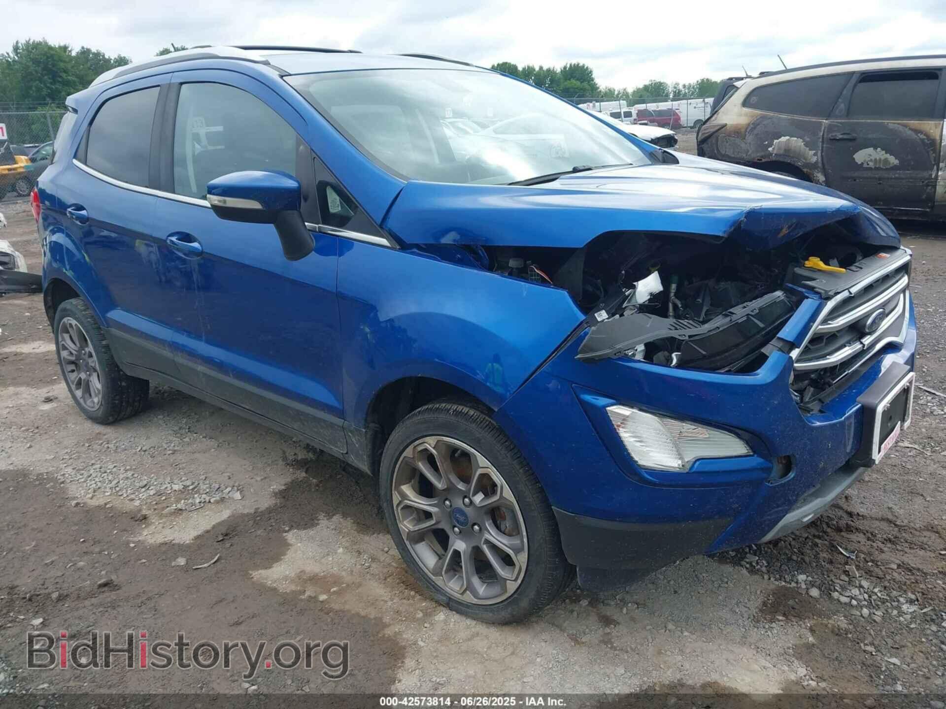 Photo MAJ6S3KL2LC333743 - FORD ECOSPORT 2020
