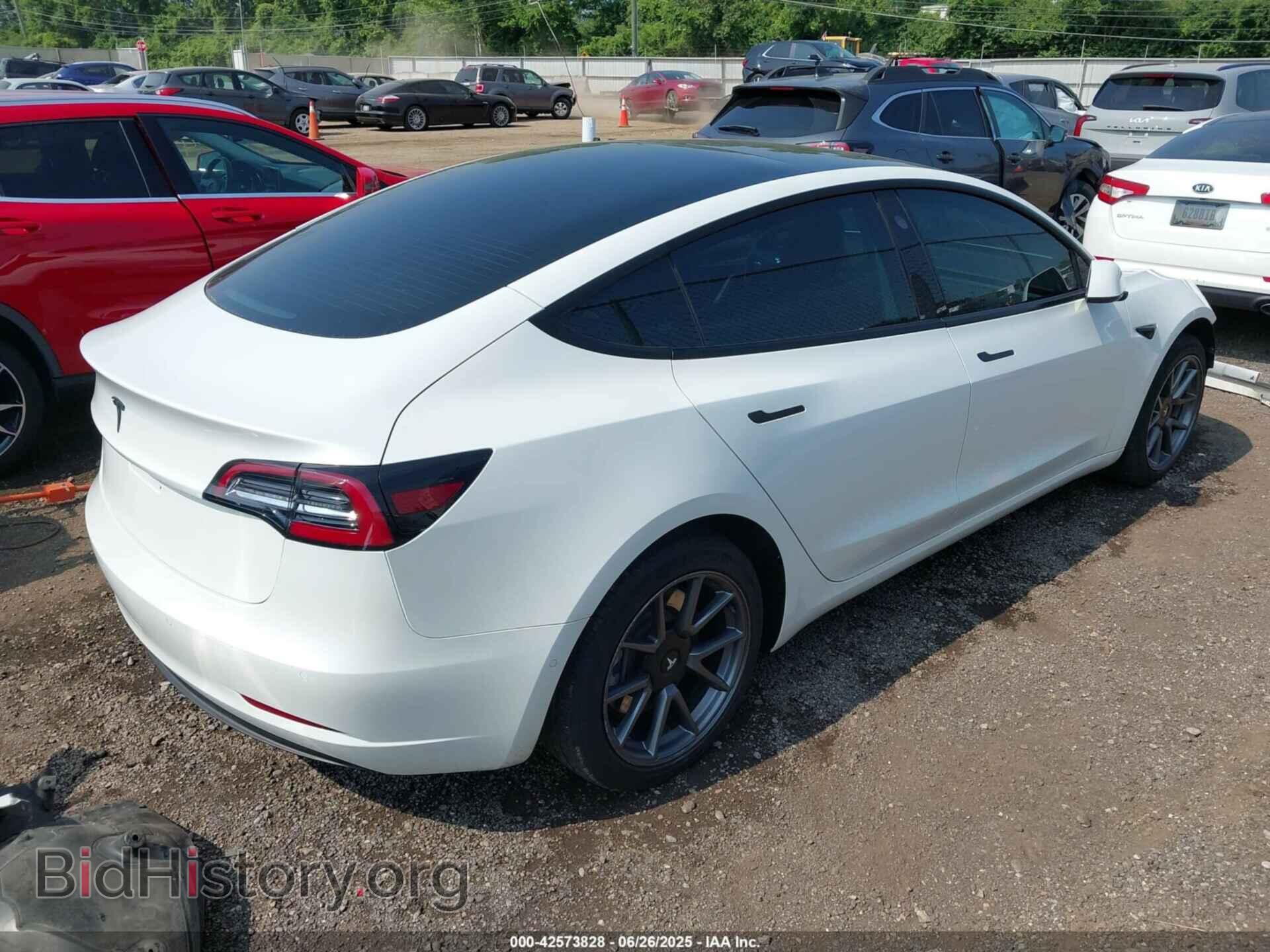 2021 TESLA MODEL 3 - VIN: 5YJ3E1EA2MF054168 - Фото 4