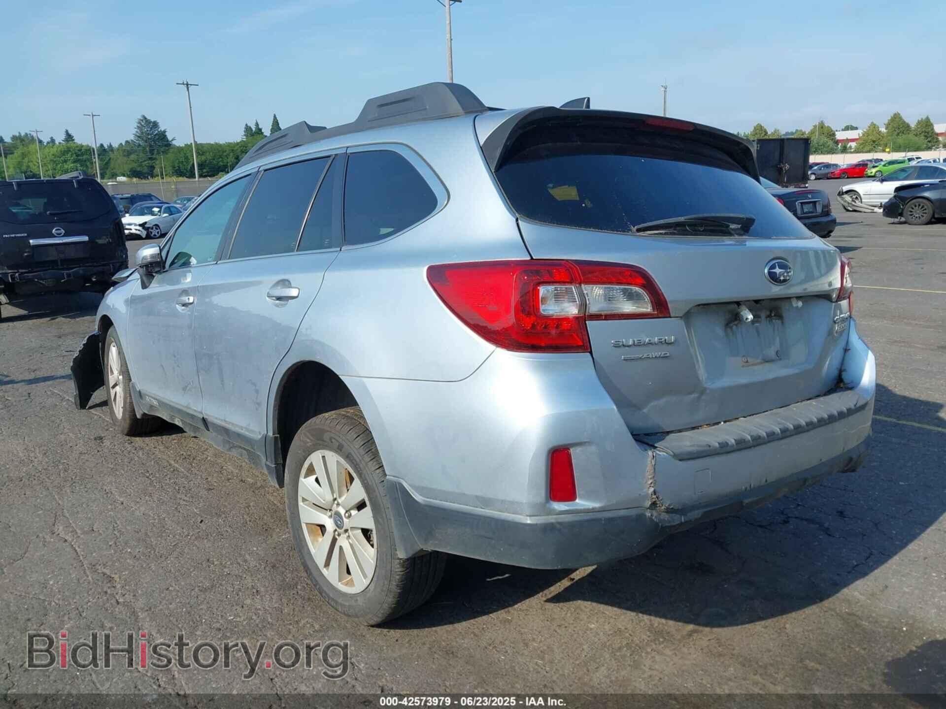 2016 SUBARU OUTBACK - VIN: 4S4BSAHC7G3301473 - Фото 3