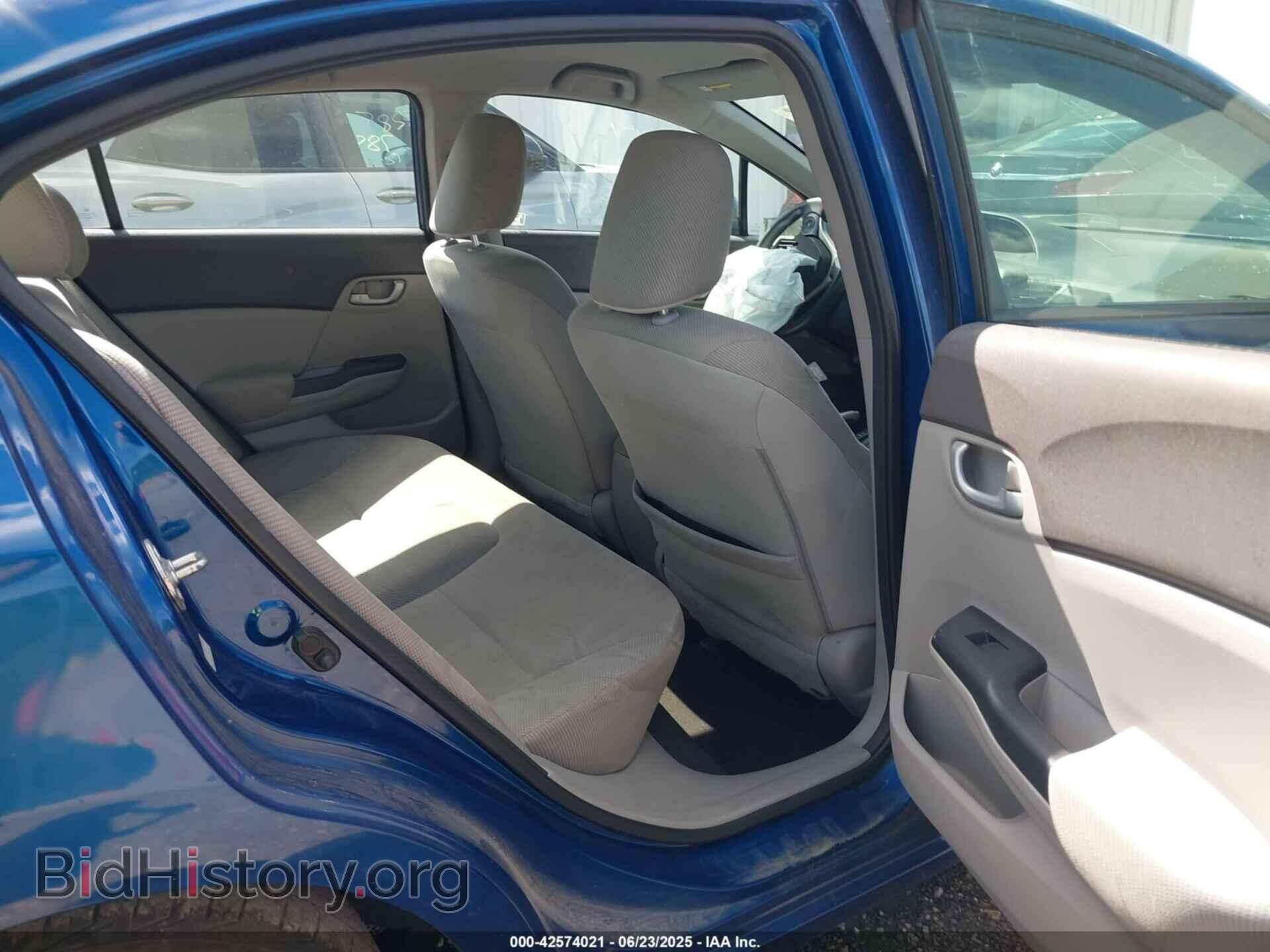 2012 HONDA CIVIC - VIN: 2HGFB2F50CH511132 - Фото 8