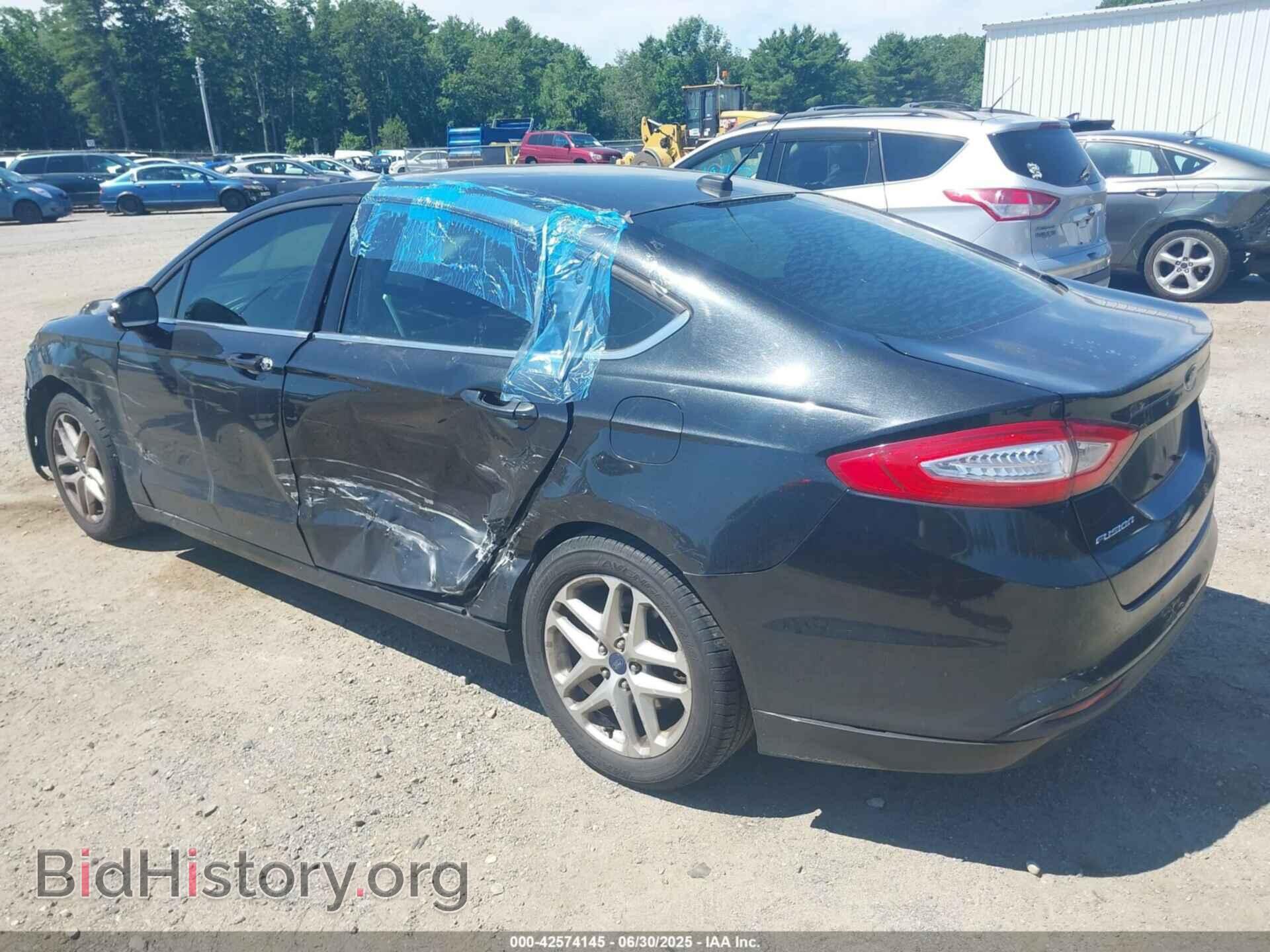 2013 FORD FUSION - VIN: 3FA6P0HR6DR224247 - Фото 3