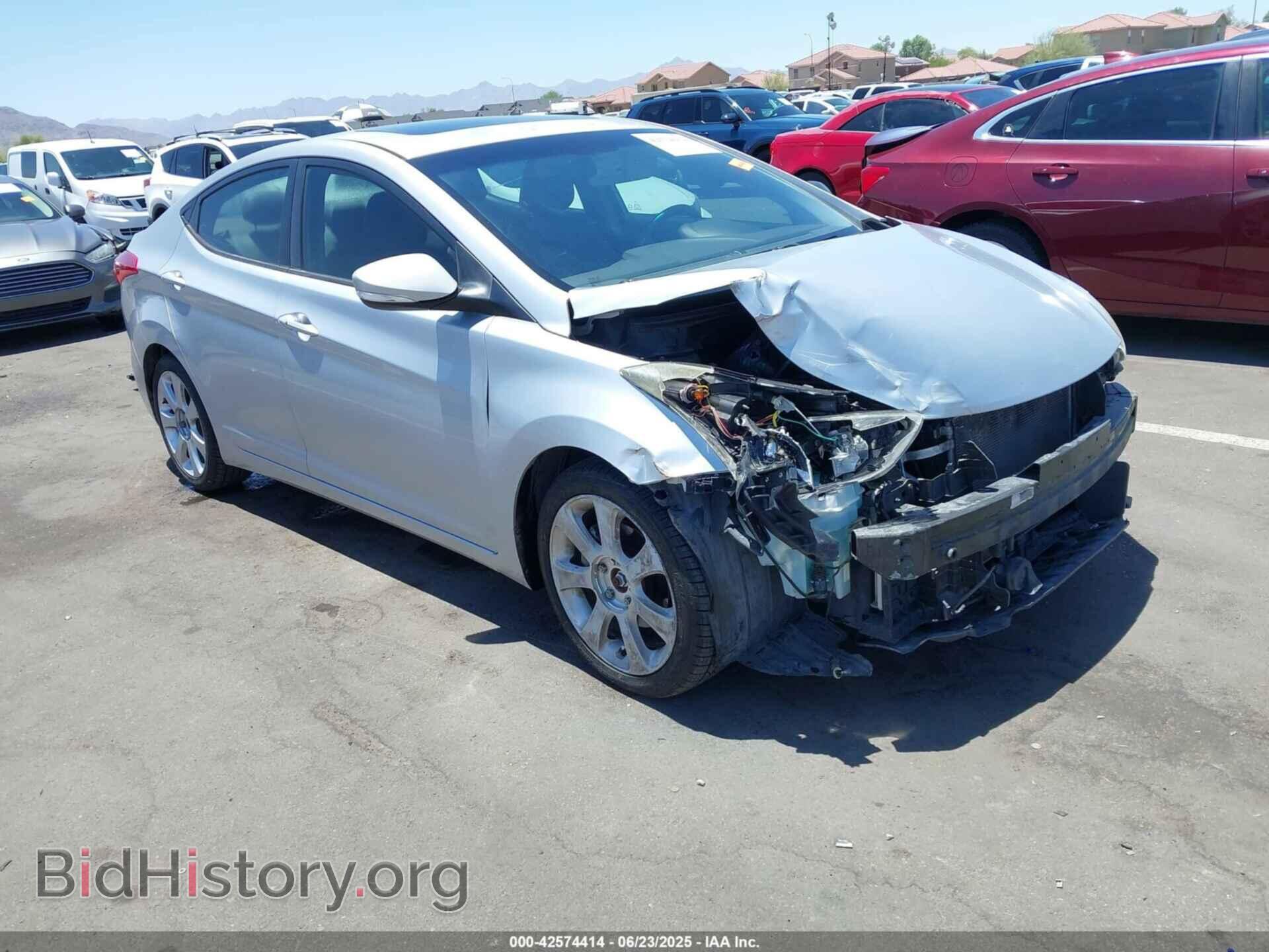 Photo 5NPDH4AE5CH099109 - HYUNDAI ELANTRA 2012