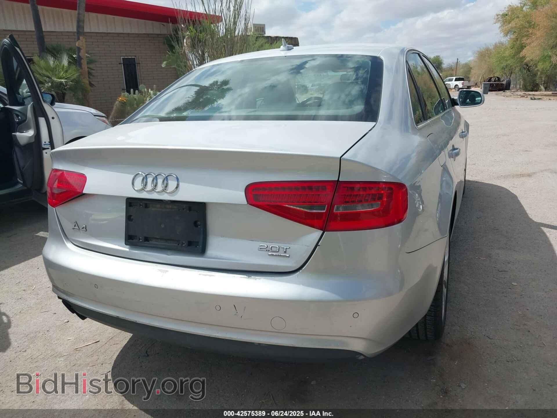 2013 AUDI A4 - VIN: WAUHFAFL9DA173697 - Фото 6