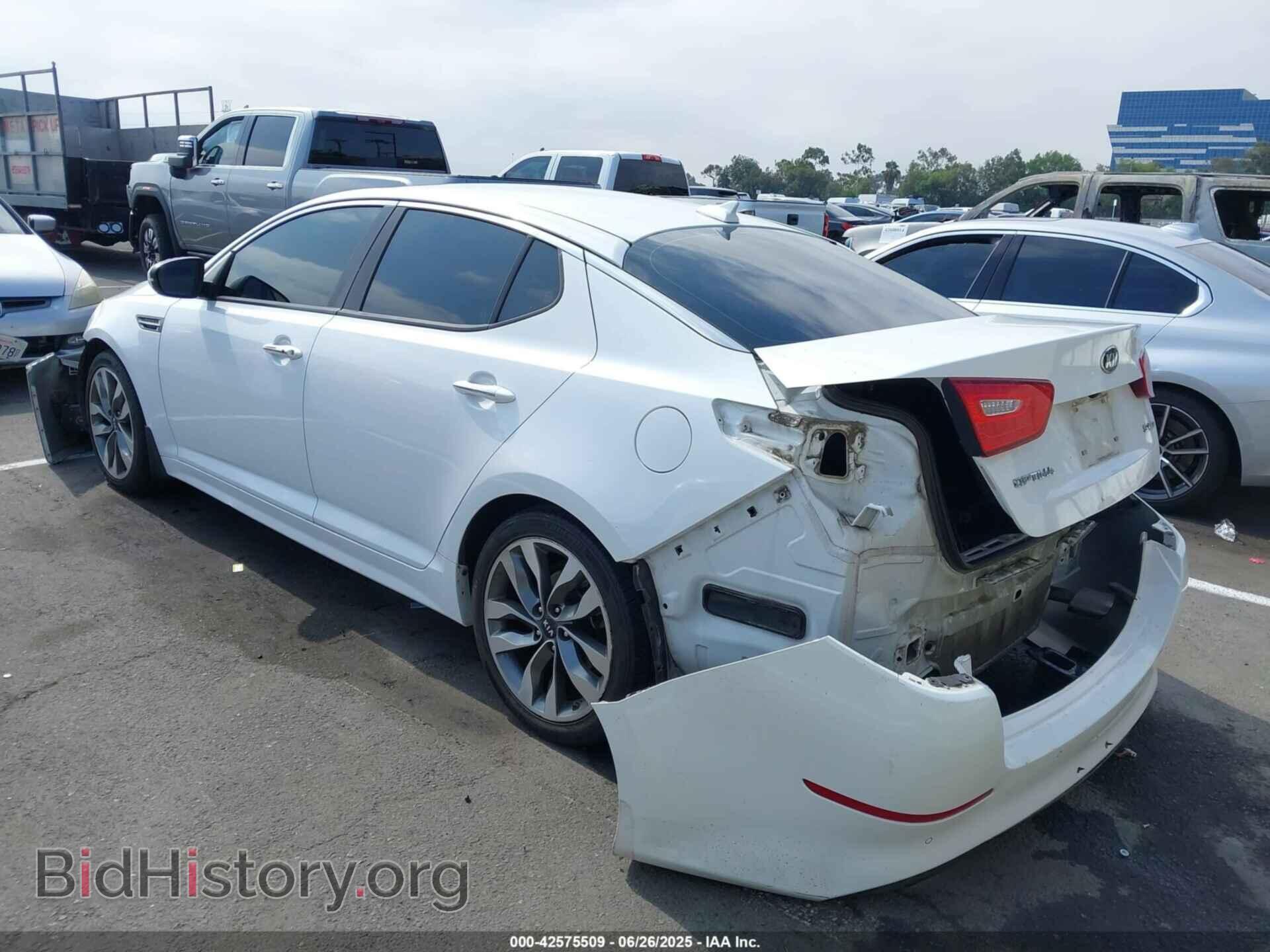 2015 KIA OPTIMA - VIN: 5XXGR4A73FG372592 - Фото 3