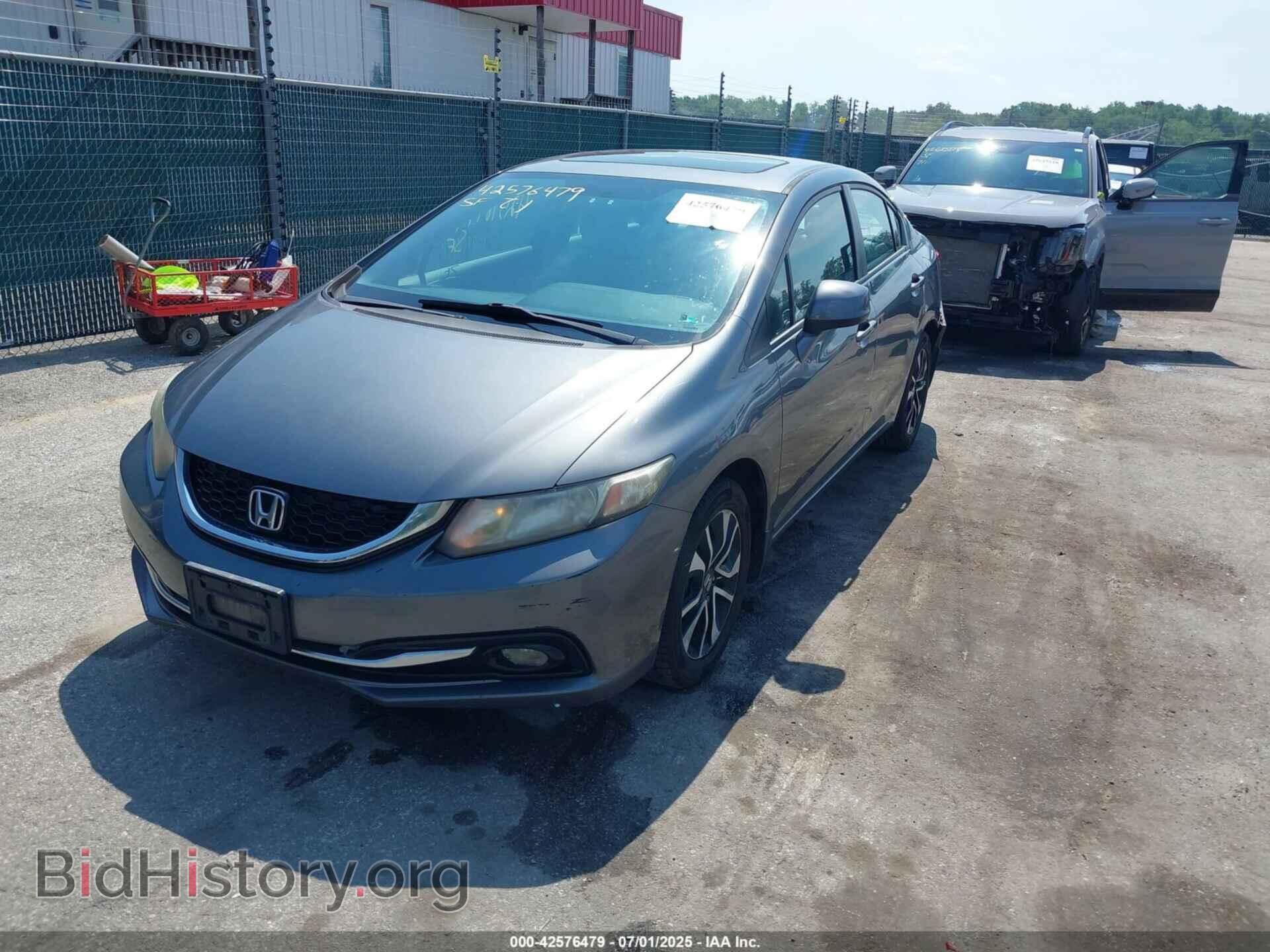 2013 HONDA CIVIC - VIN: 19XFB2F98DE201499 - Фото 2