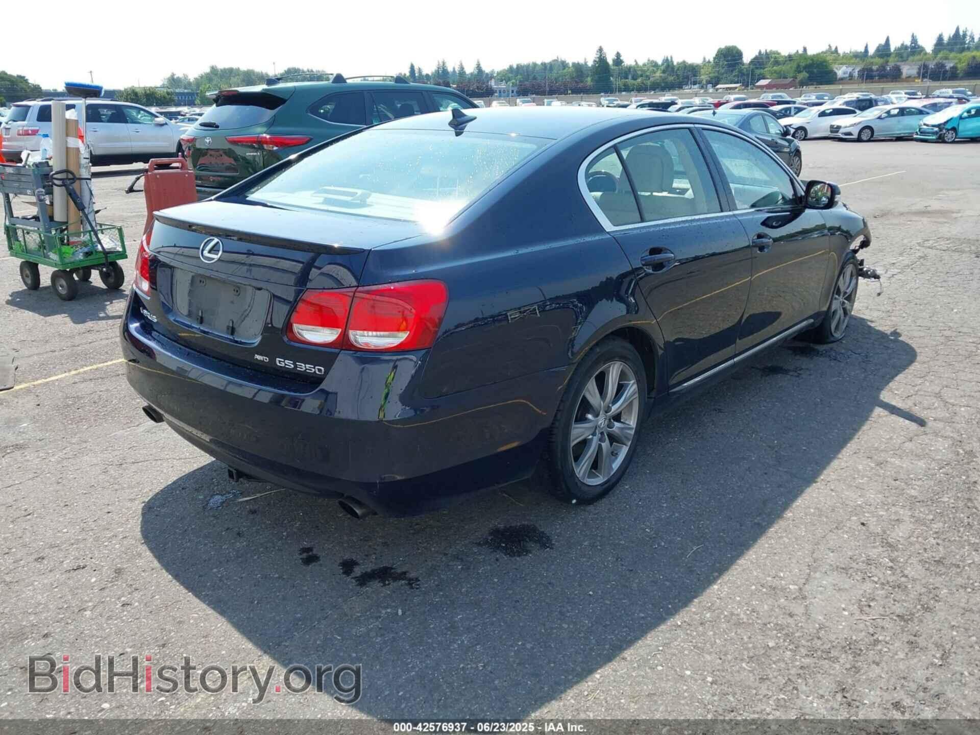 2009 LEXUS GS 350 - VIN: JTHCE96S190021947 - Фото 4