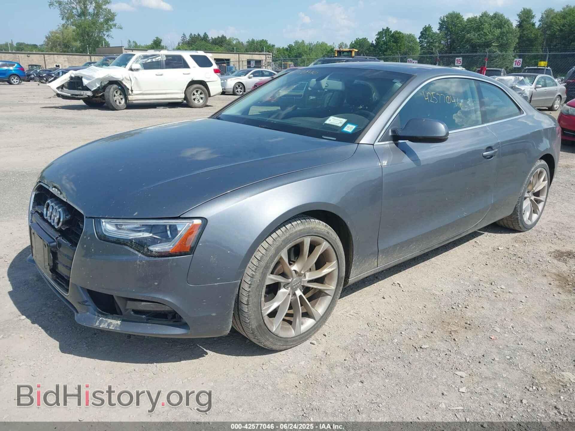 2013 AUDI A5 - VIN: WAUCFAFR2DA031920 - Фото 2