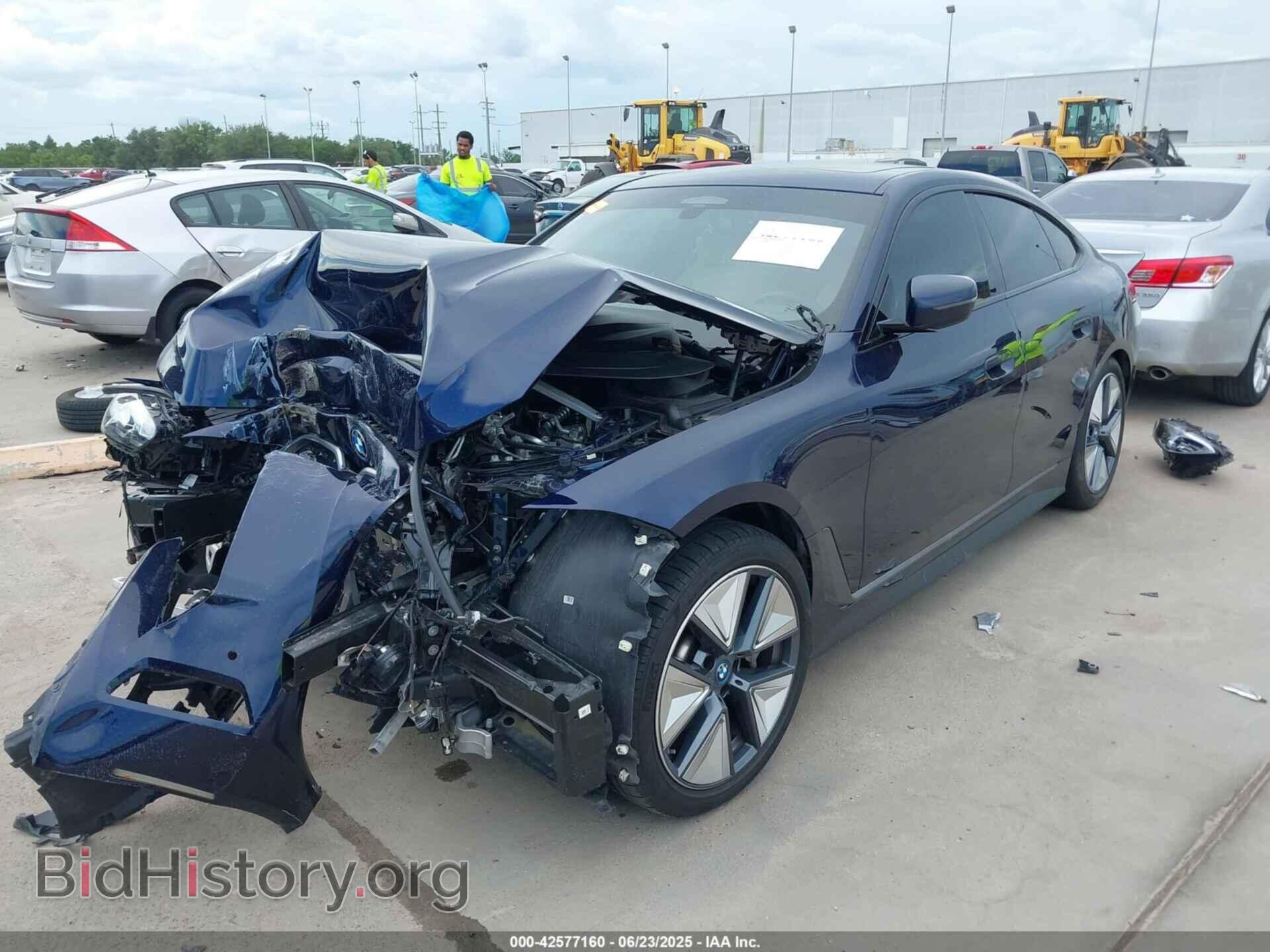 2023 BMW I4 - VIN: WBY73AW02PFP85131 - Фото 2