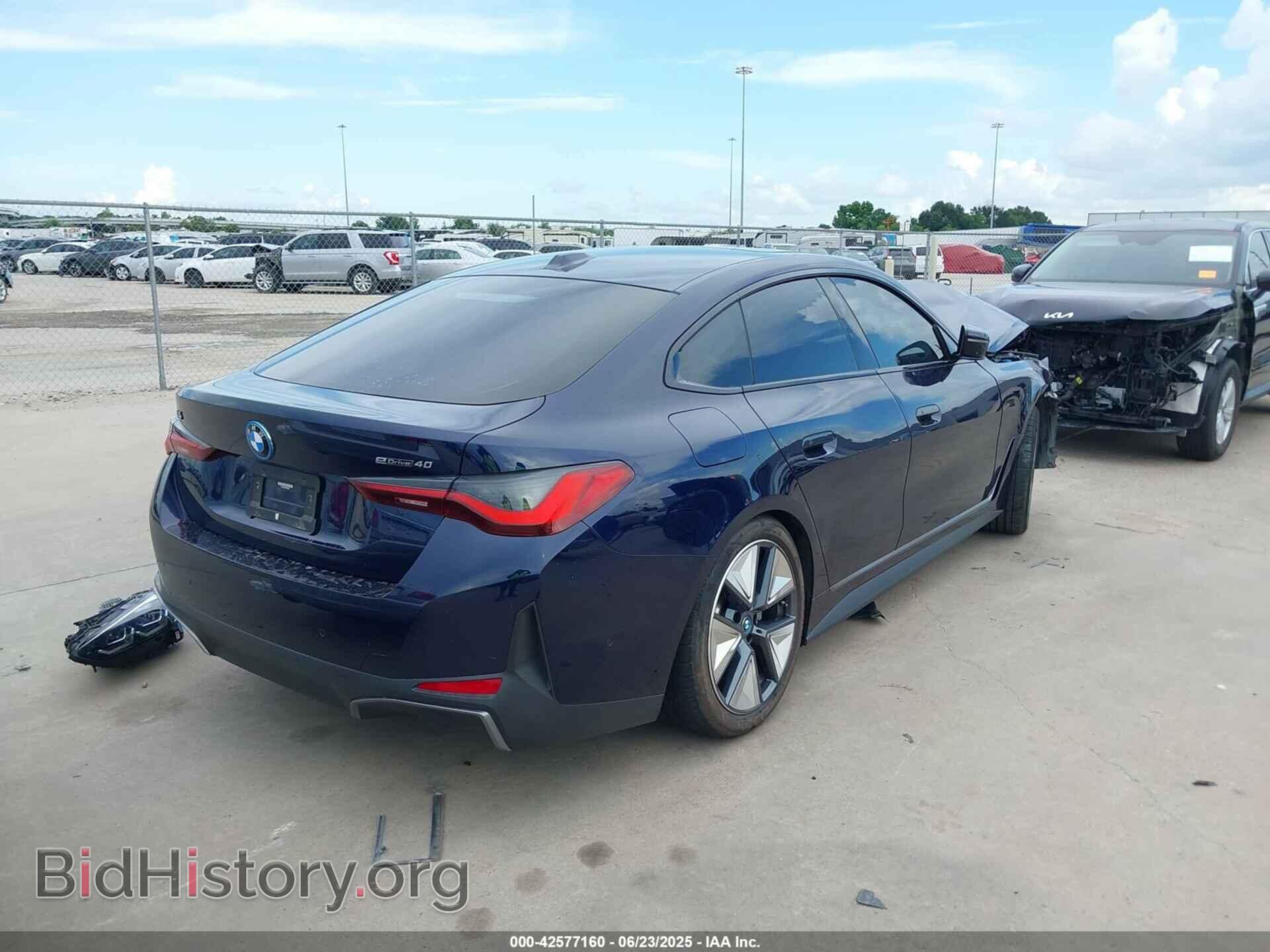 2023 BMW I4 - VIN: WBY73AW02PFP85131 - Фото 4