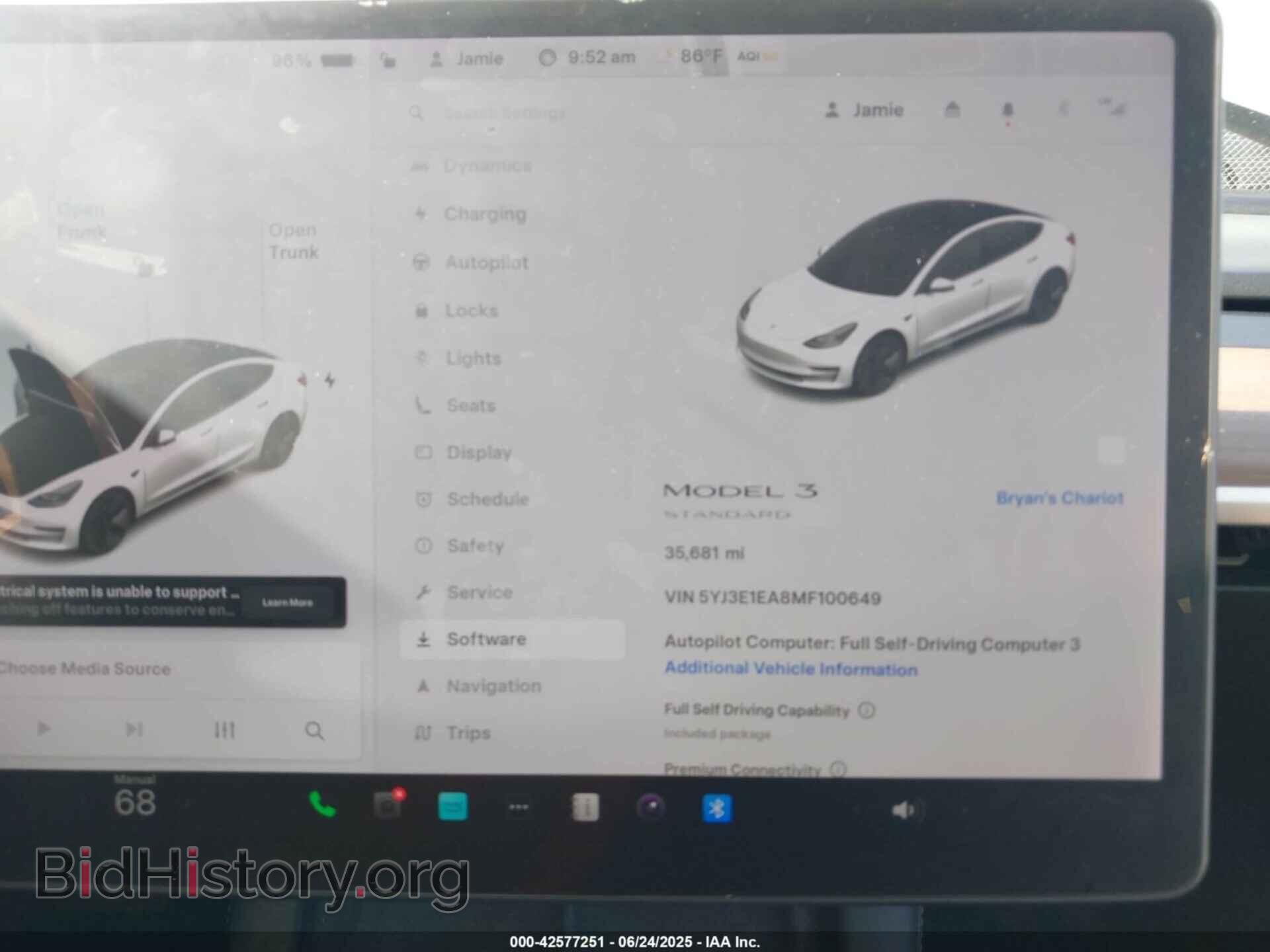 2021 TESLA MODEL 3 - VIN: 5YJ3E1EA8MF100649 - Photo 7