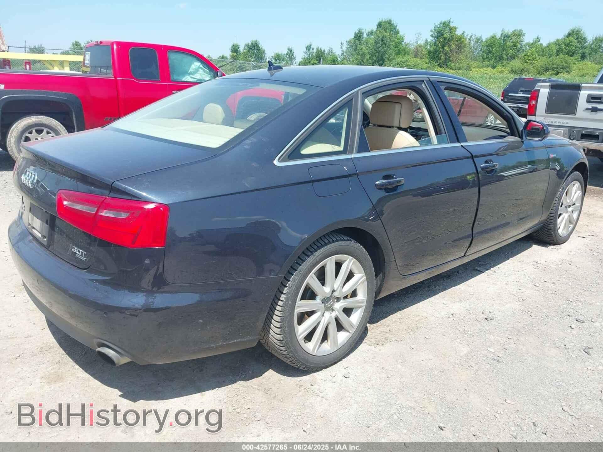 2014 AUDI A6 - VIN: WAUFGAFC1EN068005 - Фото 4