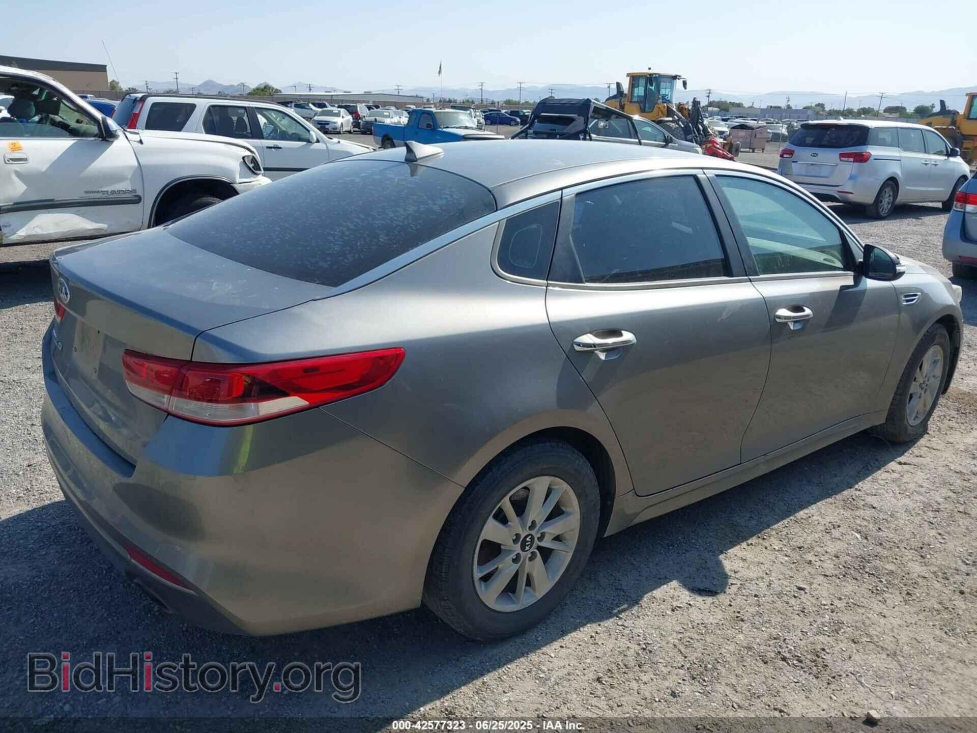 2016 KIA OPTIMA - VIN: 5XXGT4L30GG109876 - Фото 4
