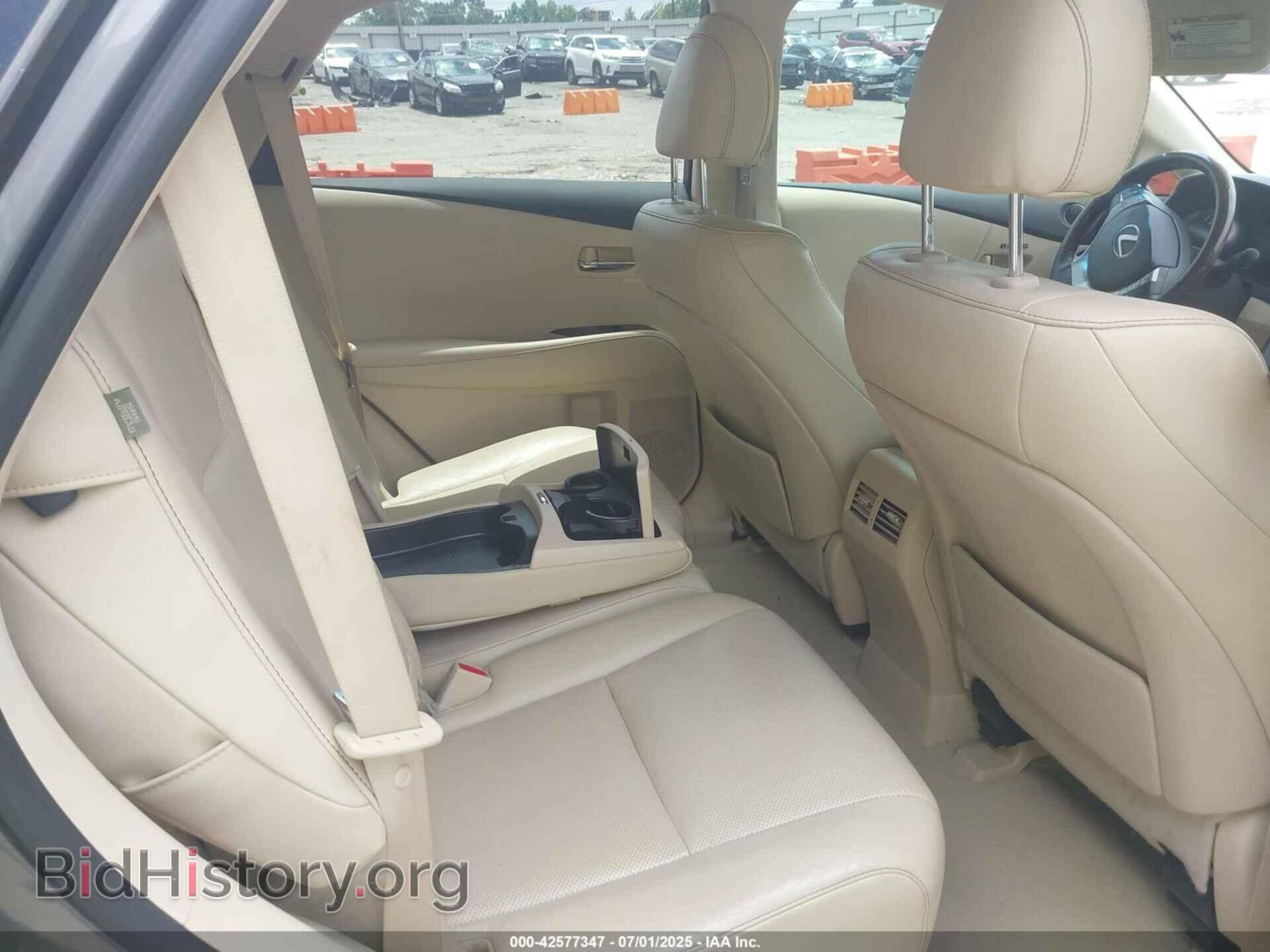 2013 LEXUS RX 350 - VIN: 2T2ZK1BA8DC094858 - Фото 8