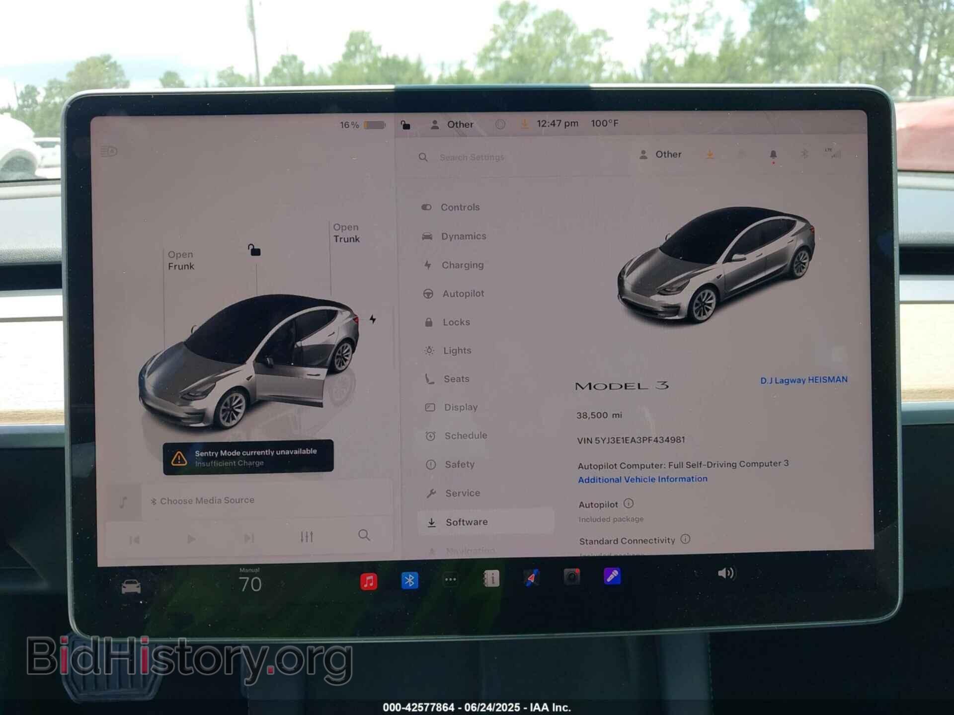 2023 TESLA MODEL 3 - VIN: 5YJ3E1EA3PF434981 - Фото 18