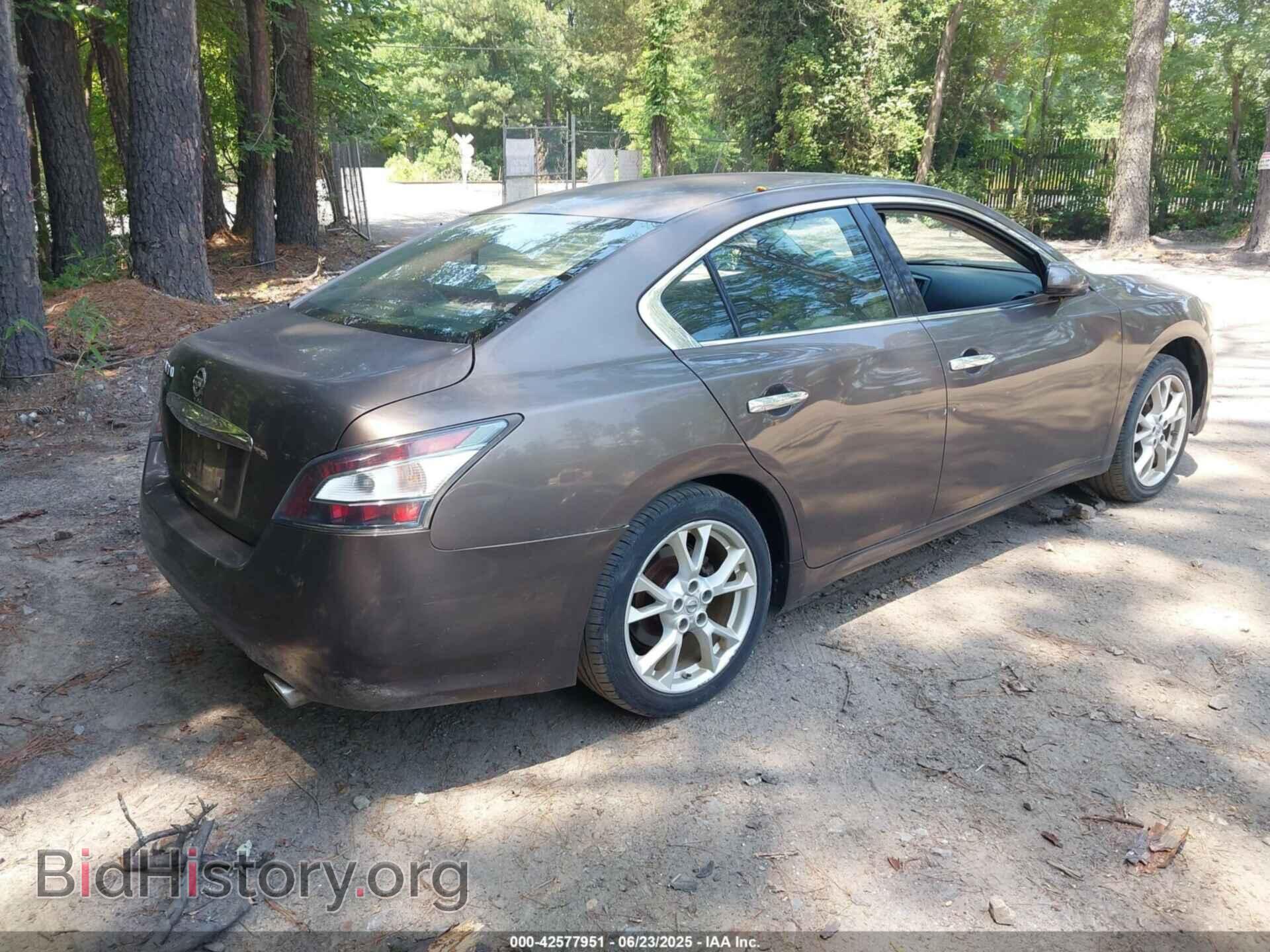 2012 NISSAN MAXIMA - VIN: 1N4AA5AP1CC809218 - Фото 4