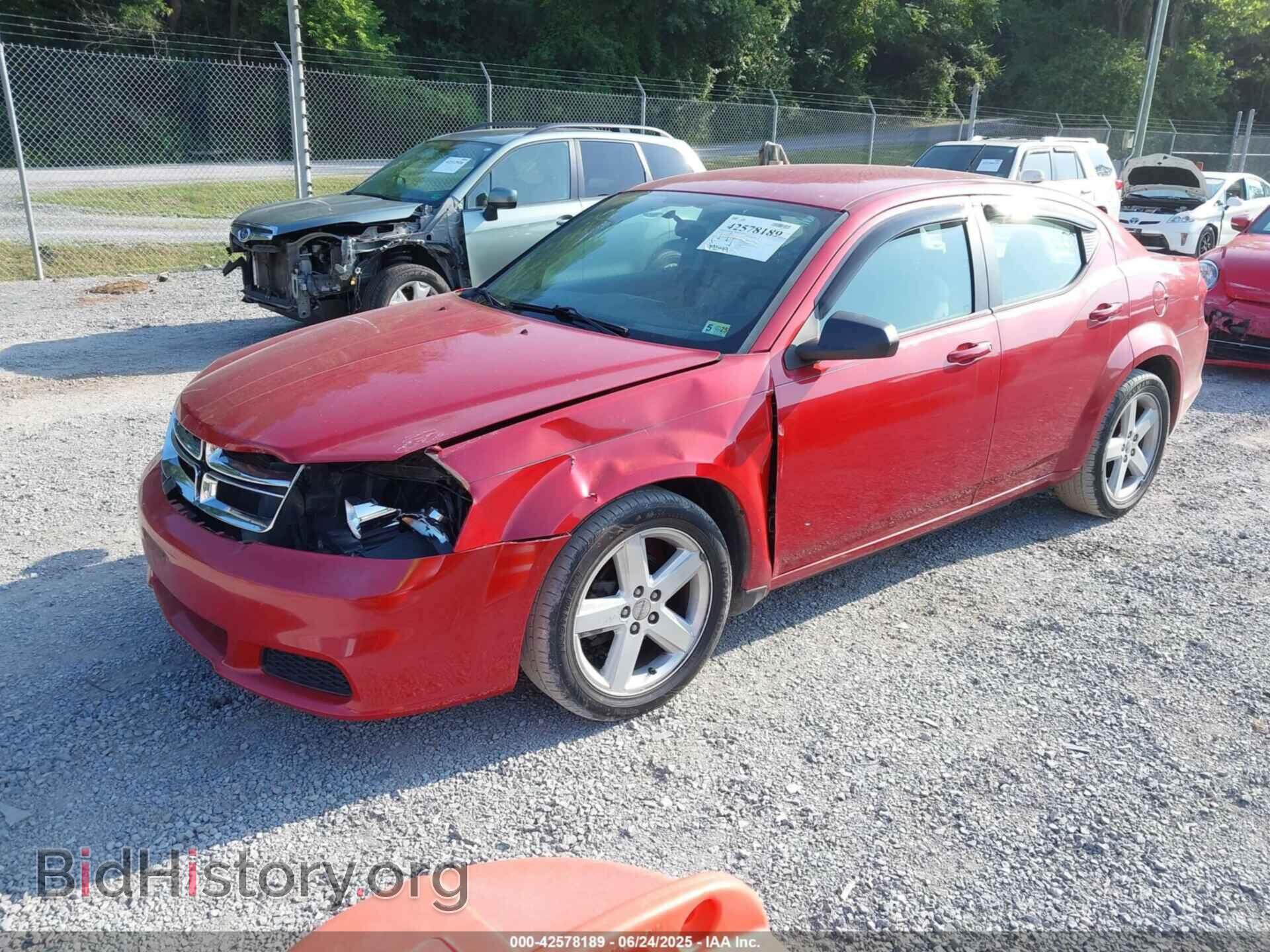 2013 DODGE AVENGER - VIN: 1C3CDZAB8DN536293 - Photo 2