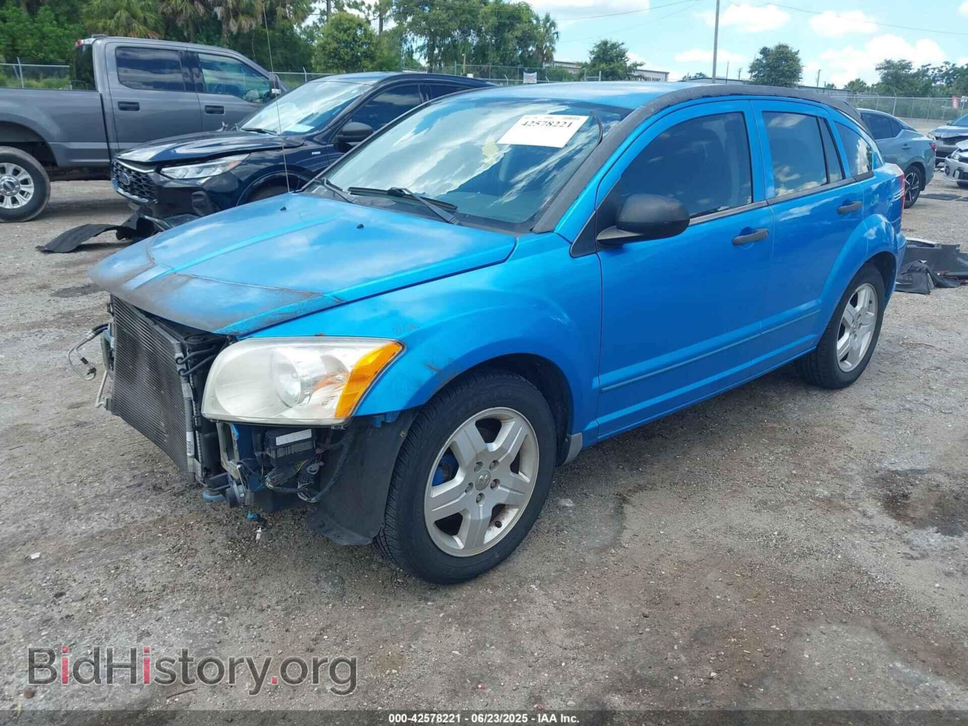 2008 DODGE CALIBER - VIN: 1B3HB48B98D770634 - Фото 2