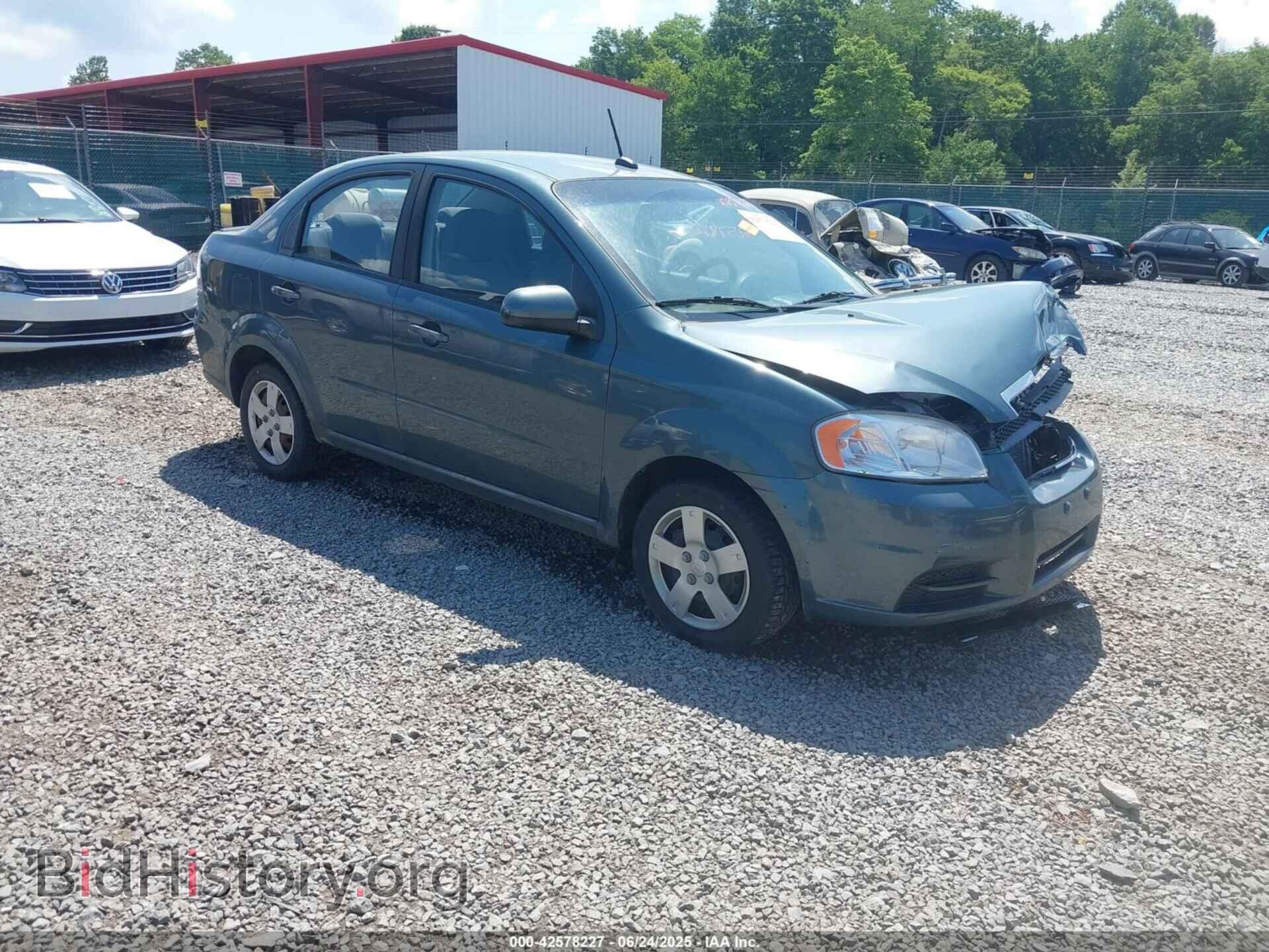 Фотография KL1TD5DE8BB147301 - CHEVROLET AVEO 2011