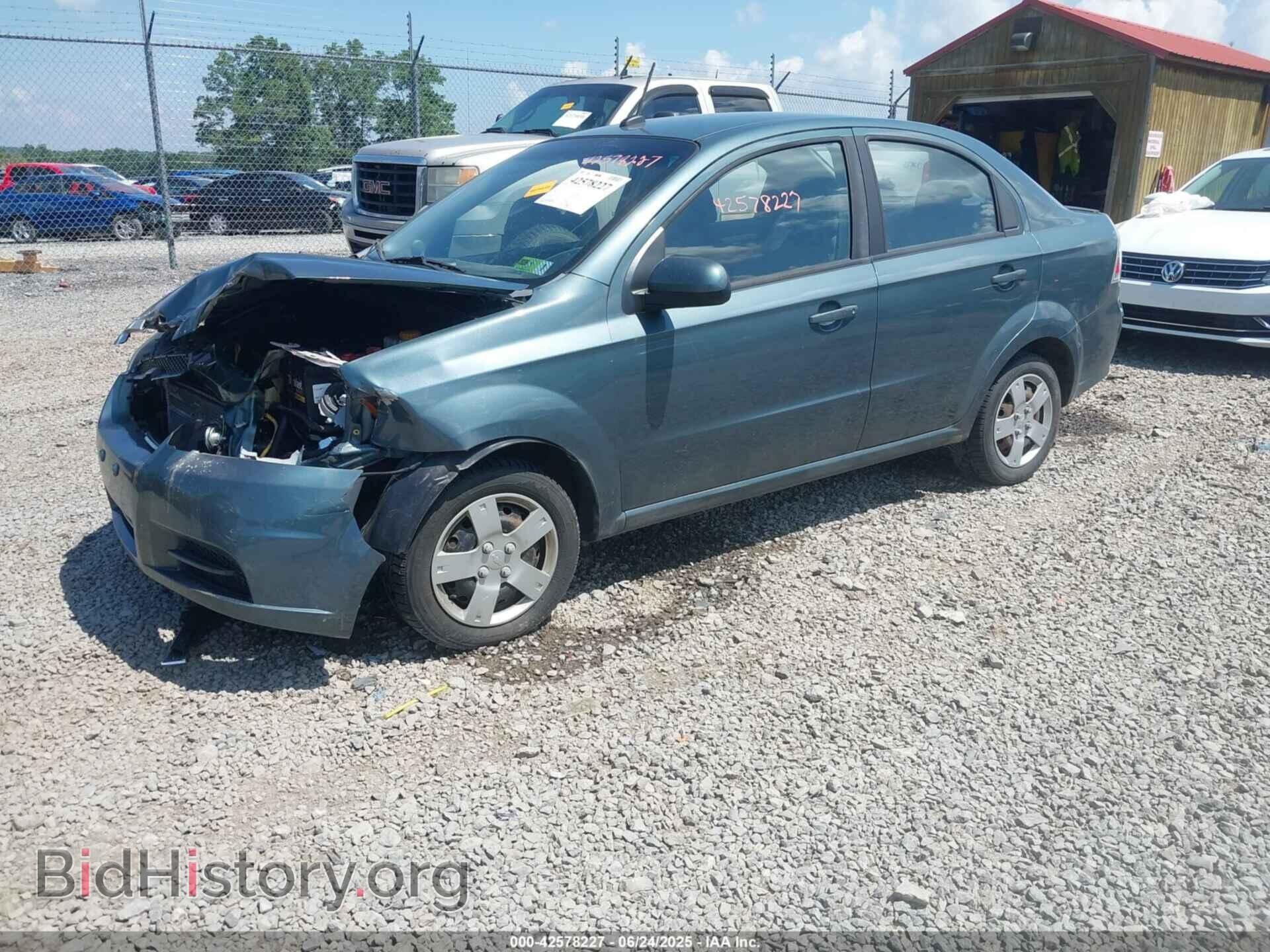 2011 CHEVROLET AVEO - VIN: KL1TD5DE8BB147301 - Фото 2