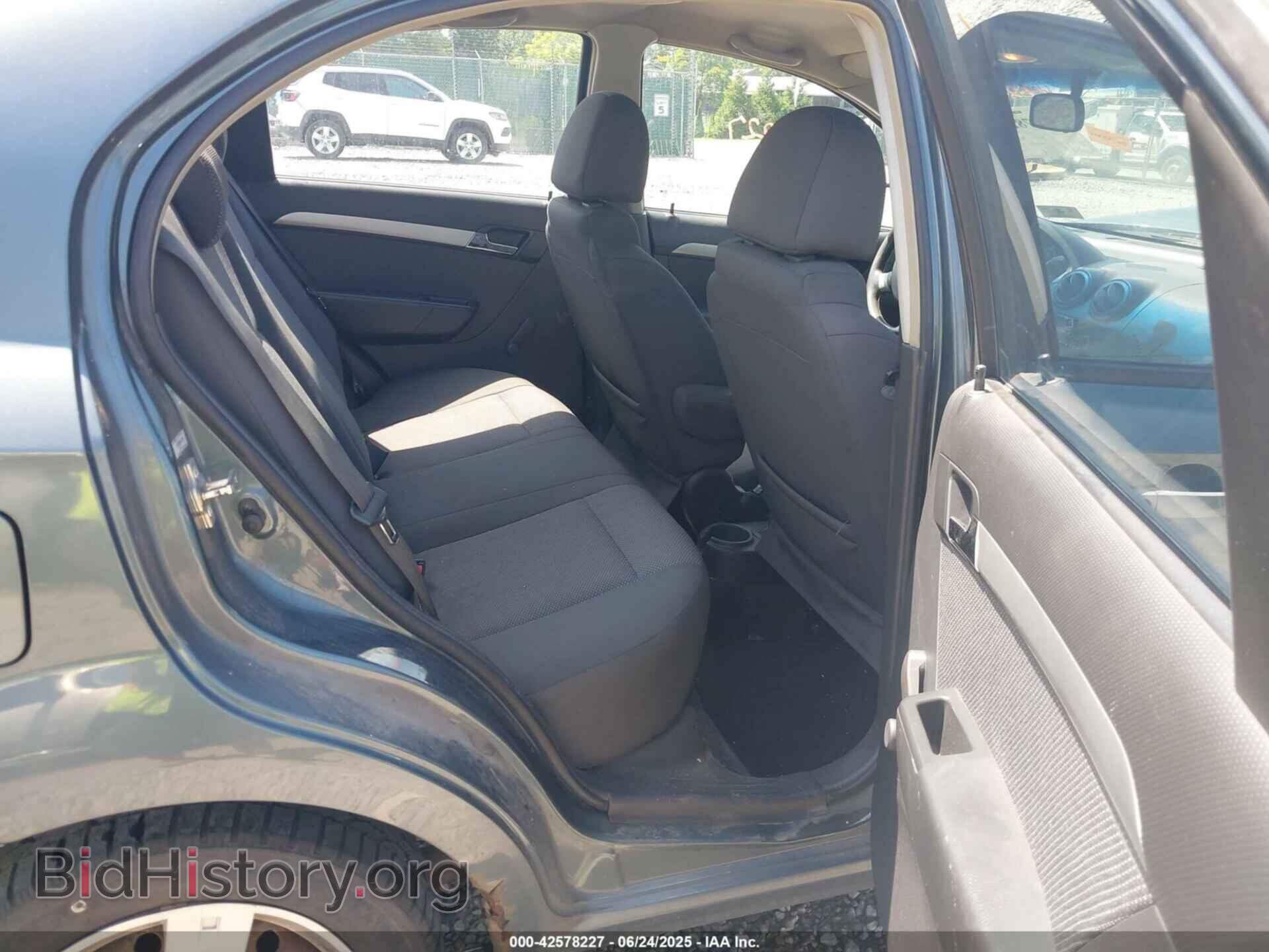 2011 CHEVROLET AVEO - VIN: KL1TD5DE8BB147301 - Фото 8