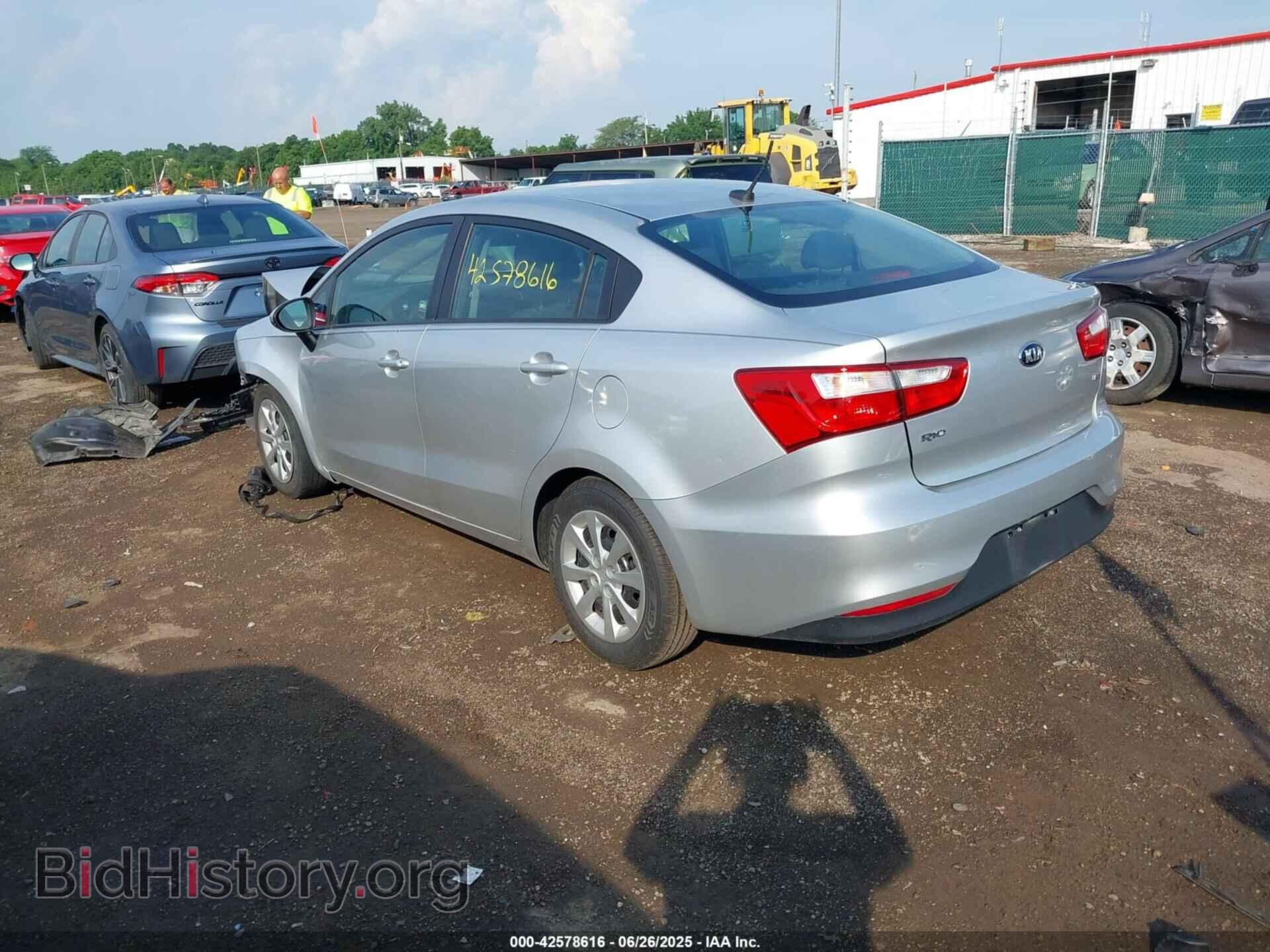 2016 KIA RIO - VIN: KNADM4A36G6548658 - Фото 3