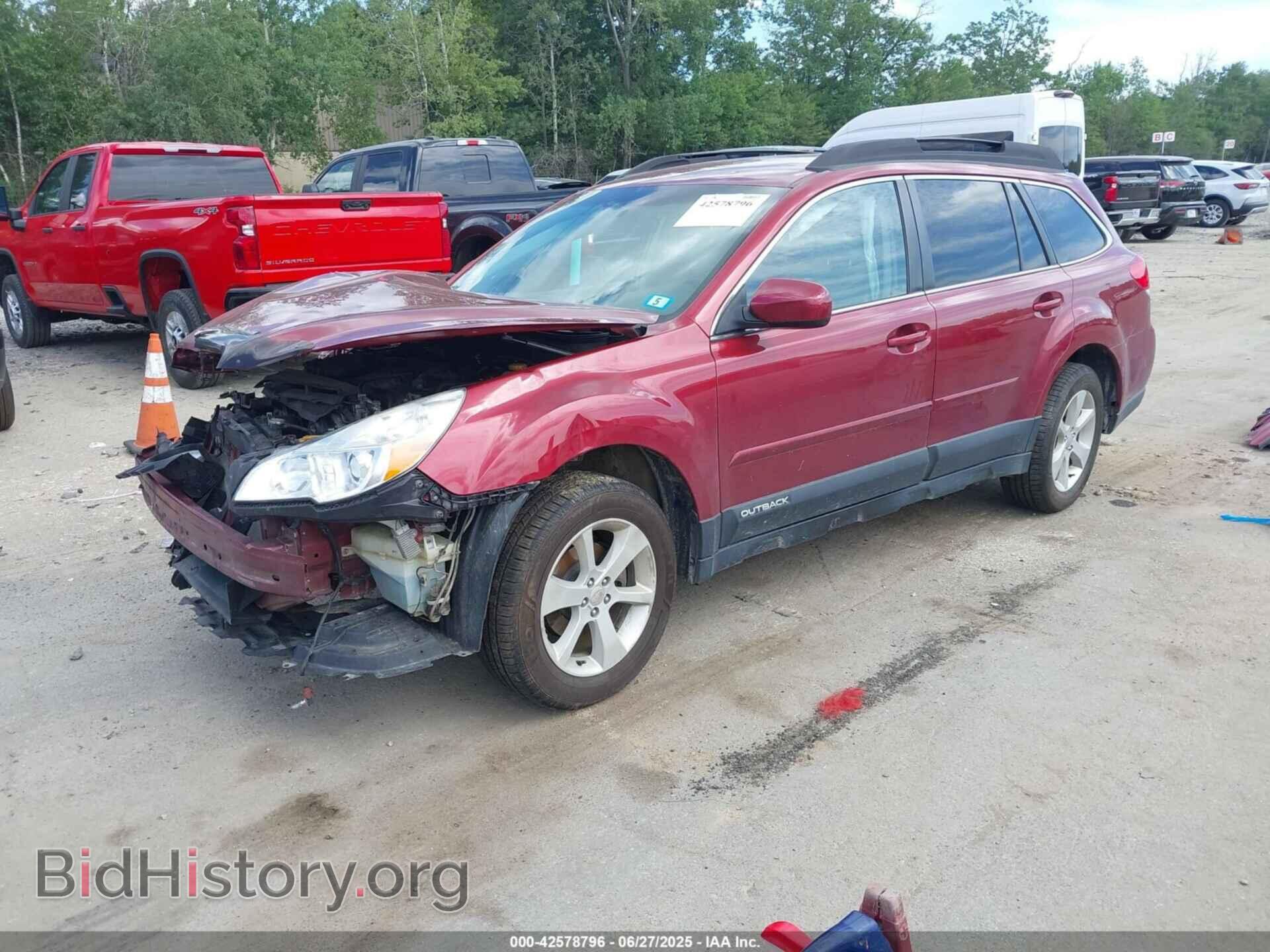 2013 SUBARU OUTBACK - VIN: 4S4BRBCC7D3320660 - Фото 2