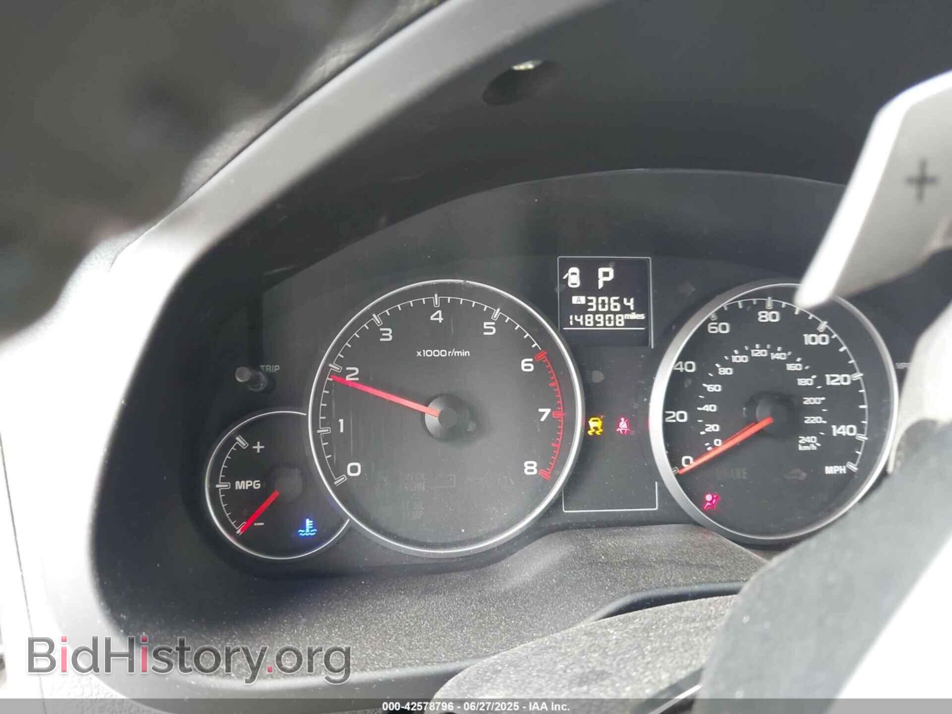 2013 SUBARU OUTBACK - VIN: 4S4BRBCC7D3320660 - Фото 7