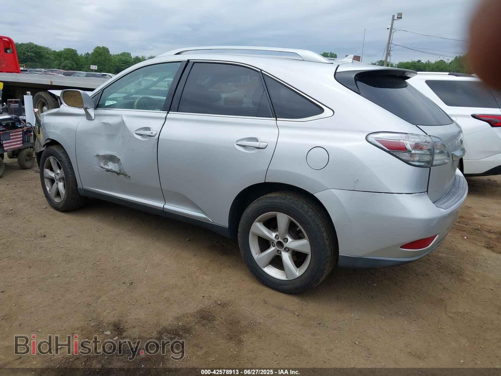 2011 LEXUS RX 350 - VIN: 2T2BK1BA4BC083970 - Фото 3