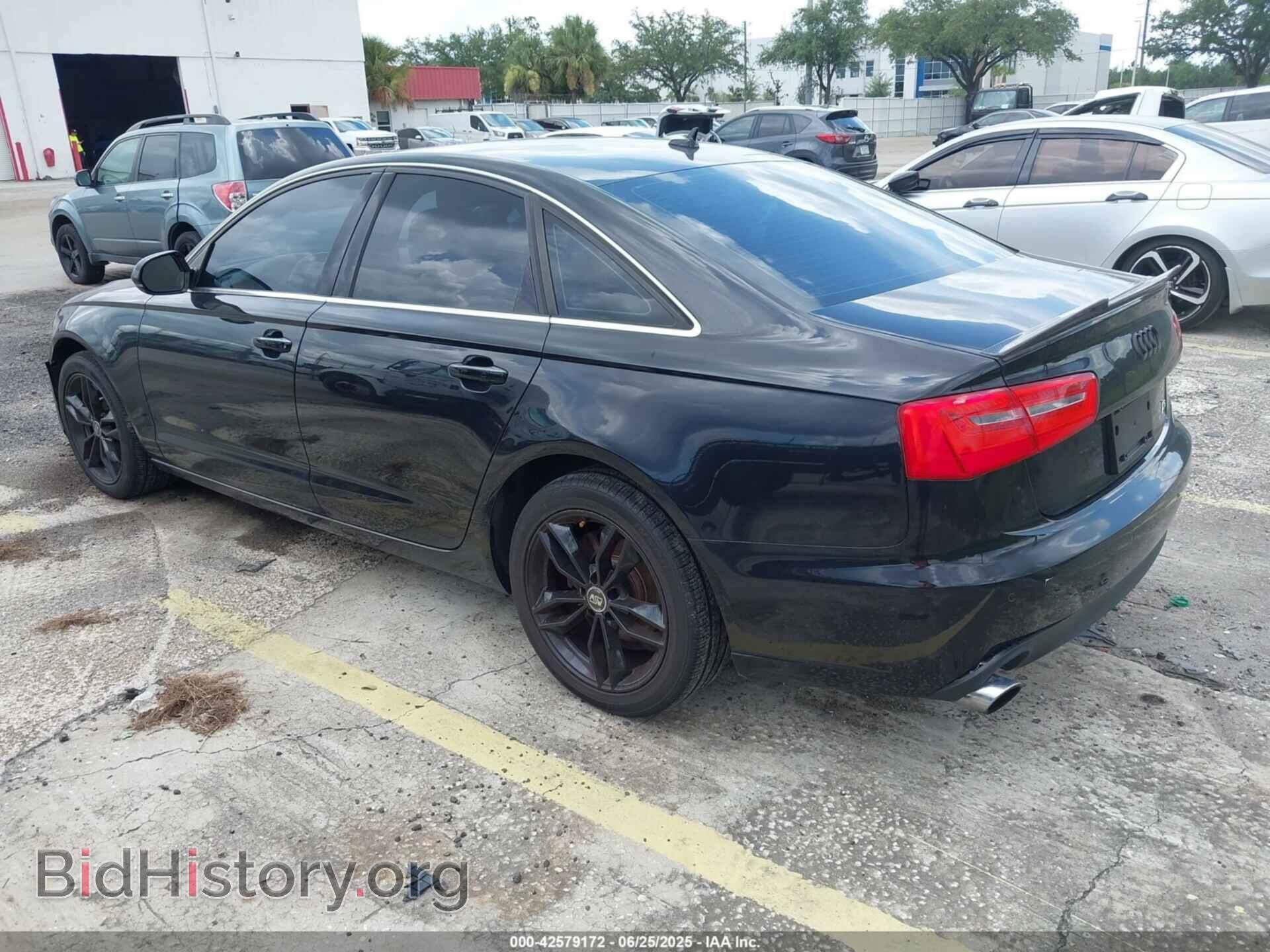 2013 AUDI A6 - VIN: WAUGFAFC4DN058638 - Фото 3