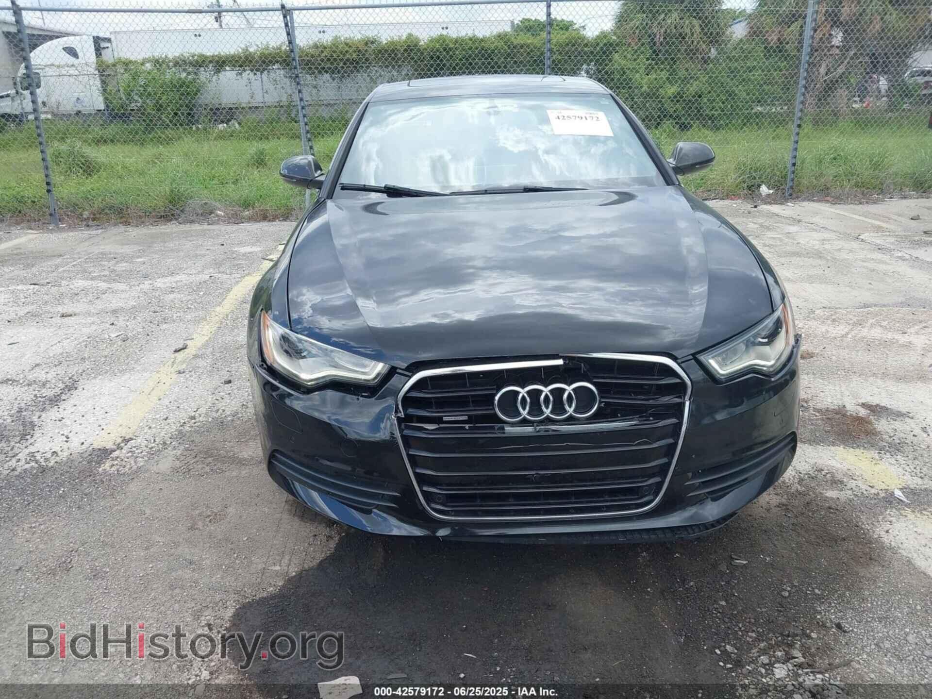 2013 AUDI A6 - VIN: WAUGFAFC4DN058638 - Фото 6