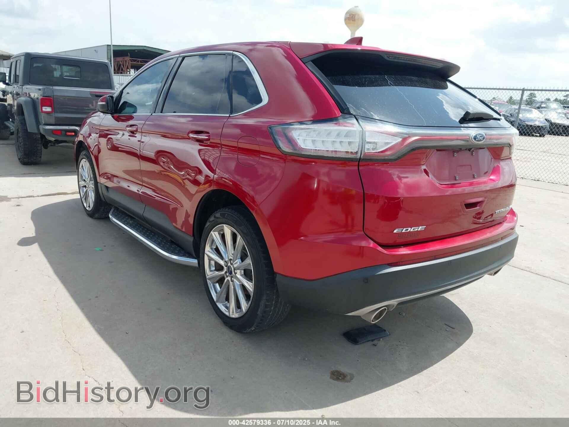 2017 FORD EDGE - VIN: 2FMPK3K85HBB81910 - Фото 3