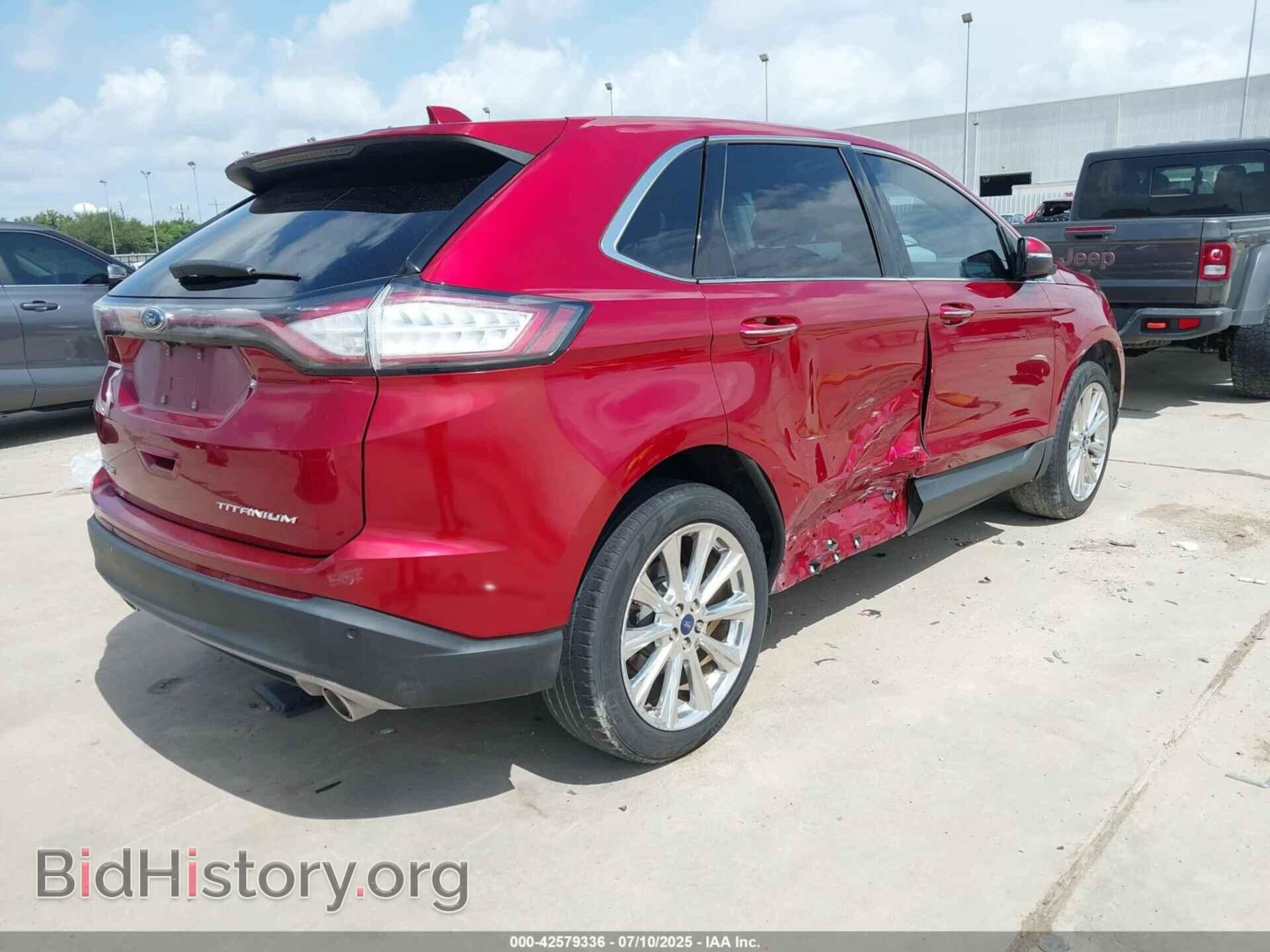 2017 FORD EDGE - VIN: 2FMPK3K85HBB81910 - Фото 4