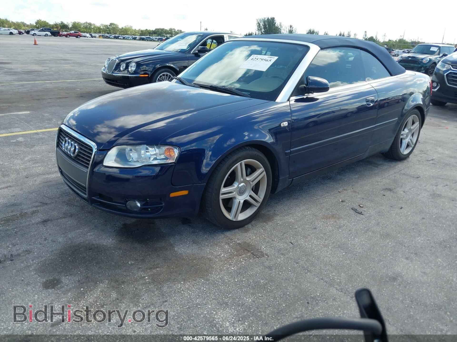 2007 AUDI A4 - VIN: WAUAF48H27K032612 - Фото 2