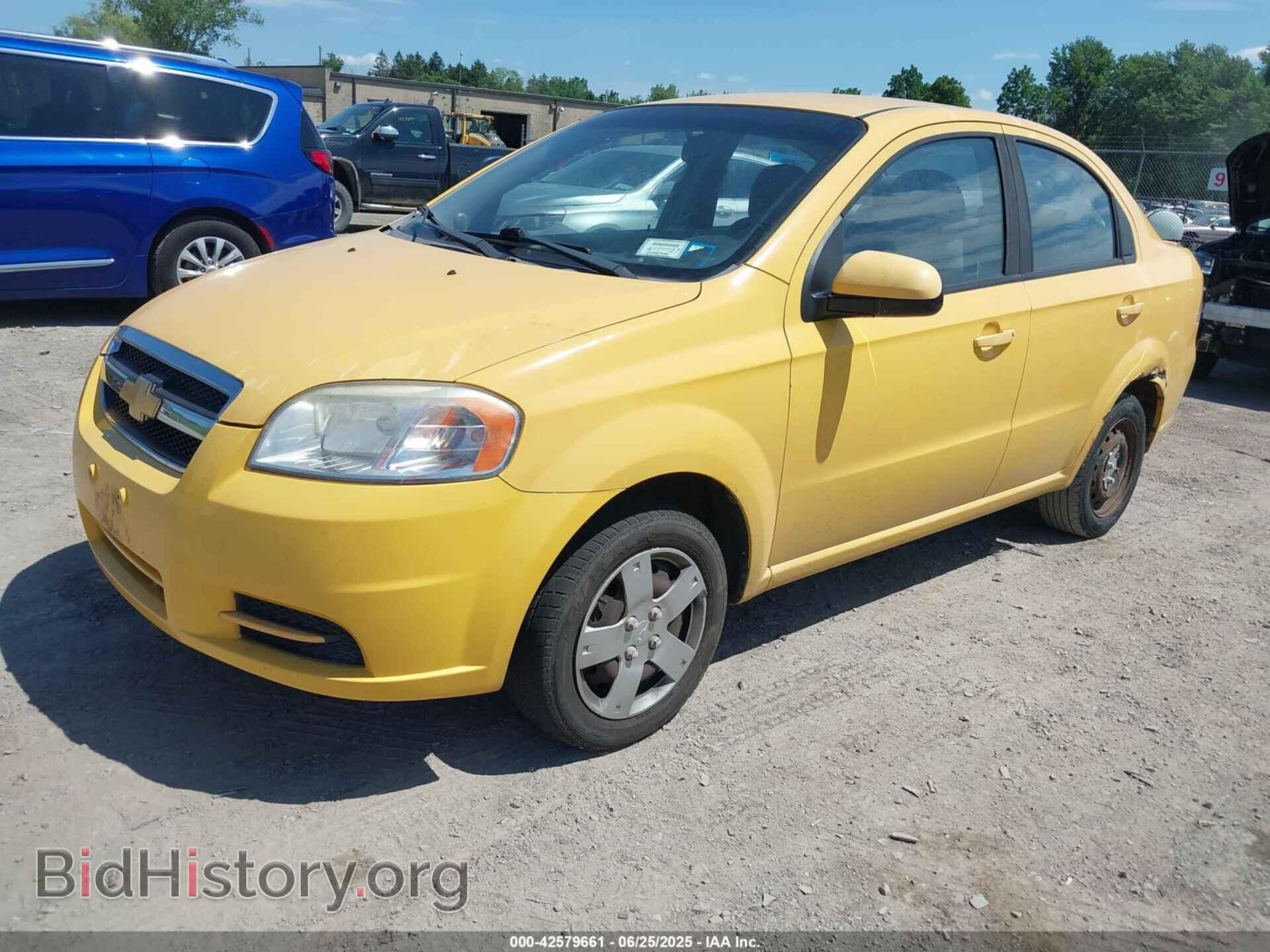 2011 CHEVROLET AVEO - VIN: KL1TD5DE1BB138181 - Фото 2