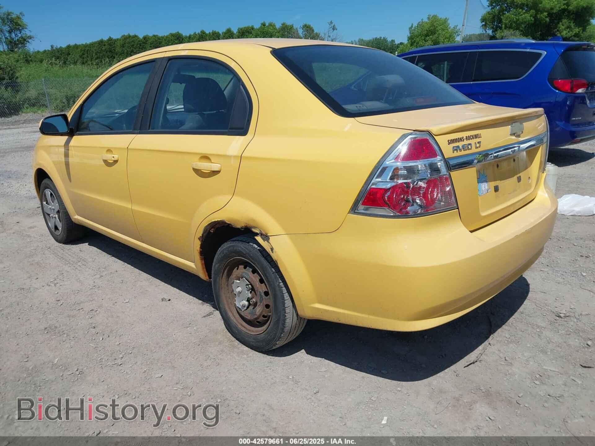 2011 CHEVROLET AVEO - VIN: KL1TD5DE1BB138181 - Фото 3